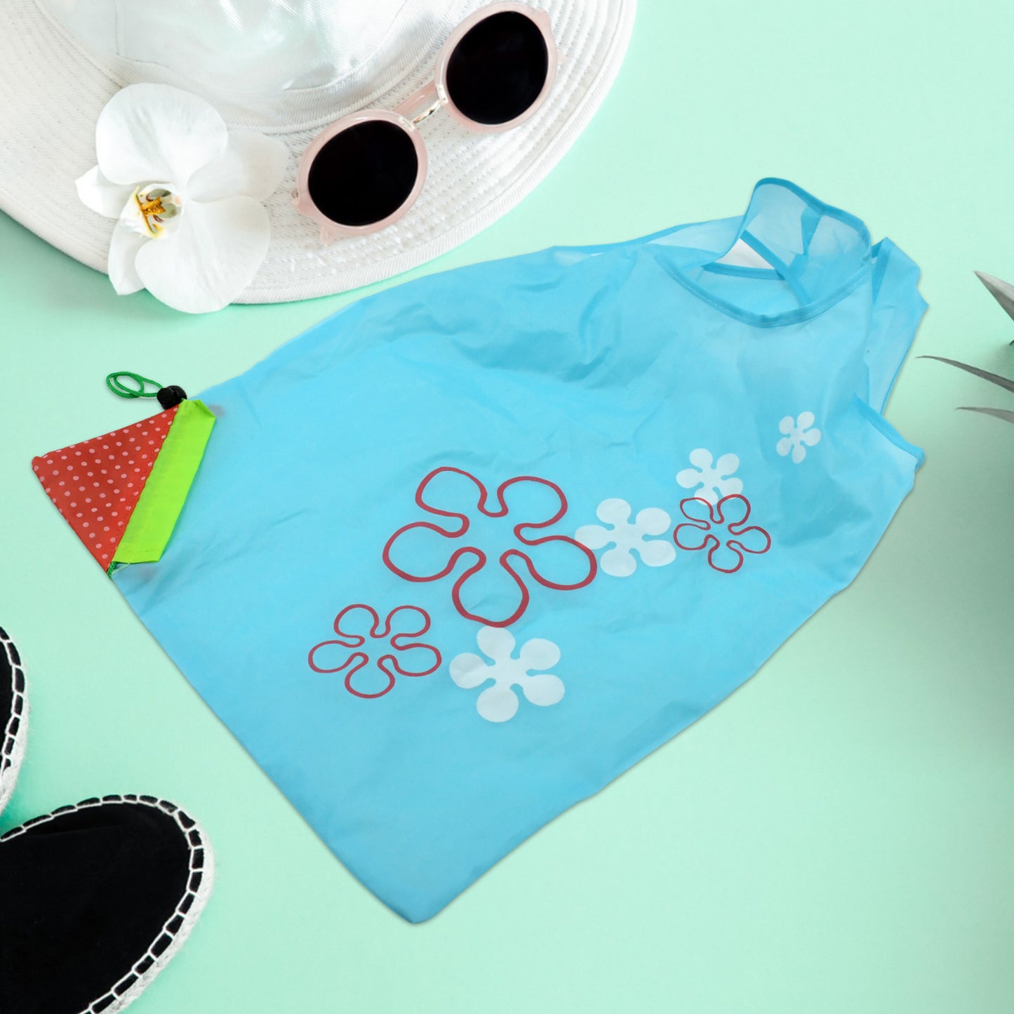 Reusable Grocery Bags - Reusable Bags With Handles - Washable Reusable Shopping Bags Foldable - Happy Price - Image 2