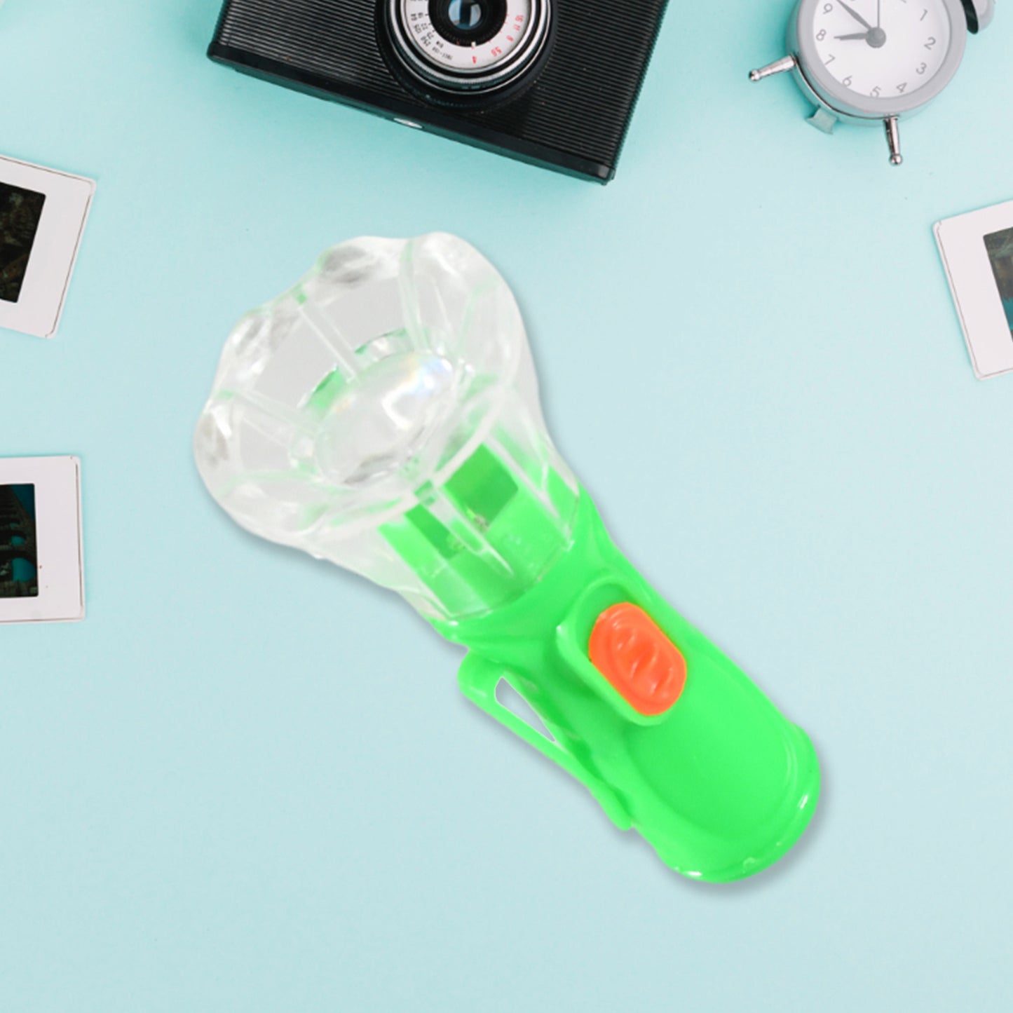 Small Plastic Torch For Kids Plastic Led Flashlight Torch Beautiful Attractive Good Gift Item Pocket Torch For Kids (1 Pc) - Happy Price - Image 6