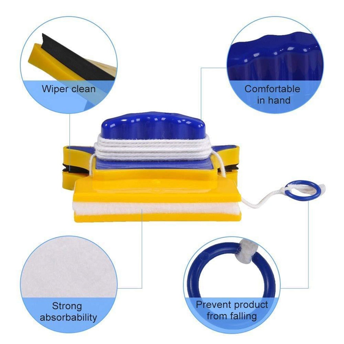 Window Cleaner Double-side Glazed Two Sided Glass Cleaner - Happy Price - Image 5