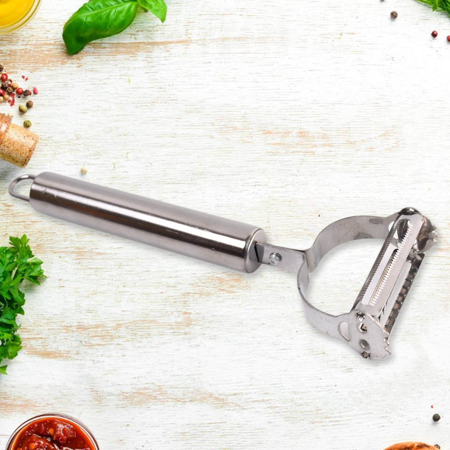 Multifunctional Peeler Grater Fruit Peeler Kitchen Household Gadget Set (5 Pc Set) - Happy Price - Image 3