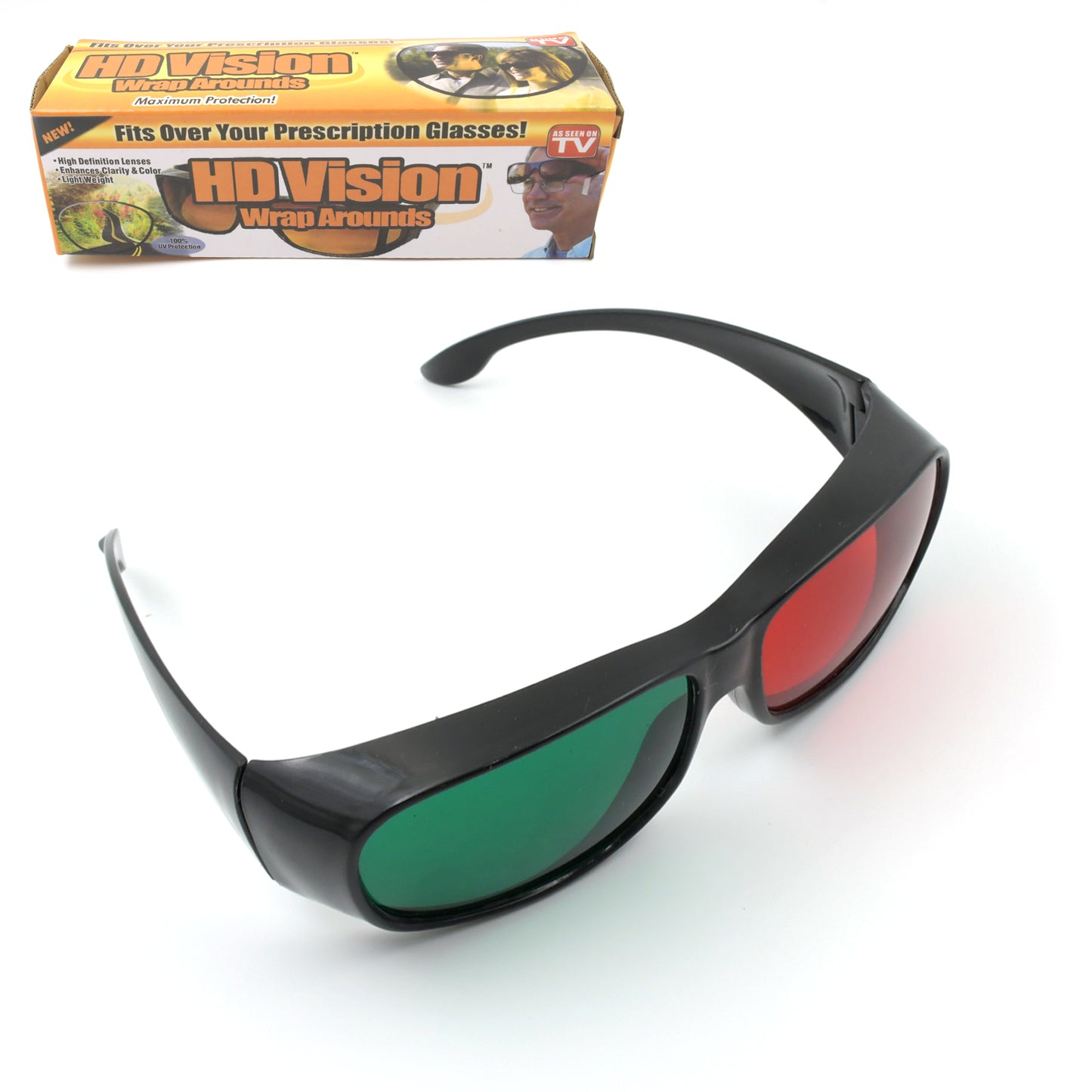 Uv Protected Round Sunglasses 3d Classic Sunglasses For Men  Women Lightweight Both Outdoor And Indoor Use (1 Pc ) - Happy Price - Image 4