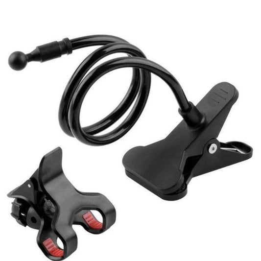 a 360 Degree Flexible Portable Foldable Metal-lazy Stand Bracket - Happy Price - Image 1