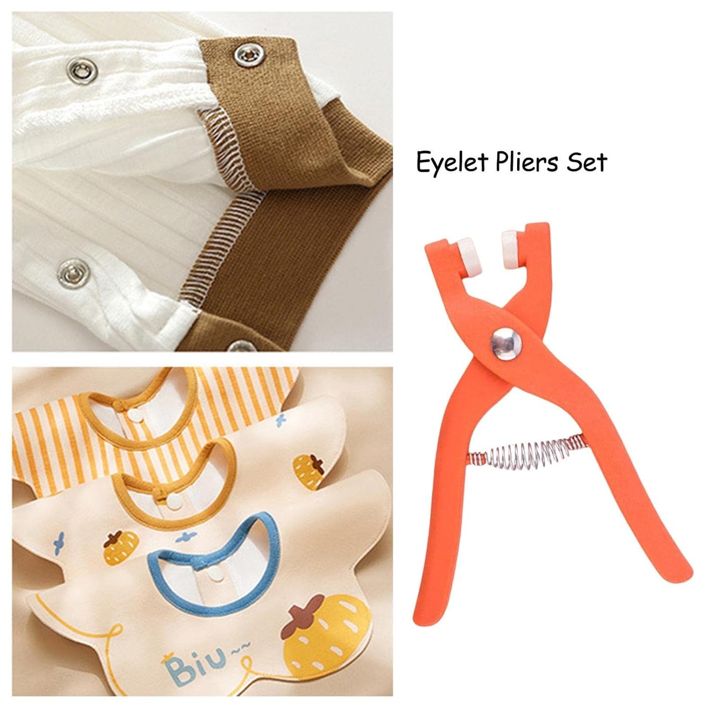 Hole Pliers Eyelets For Clothes Buckle Installation Tool For Clothing Sewing (1 Pc) - Happy Price - Image 2