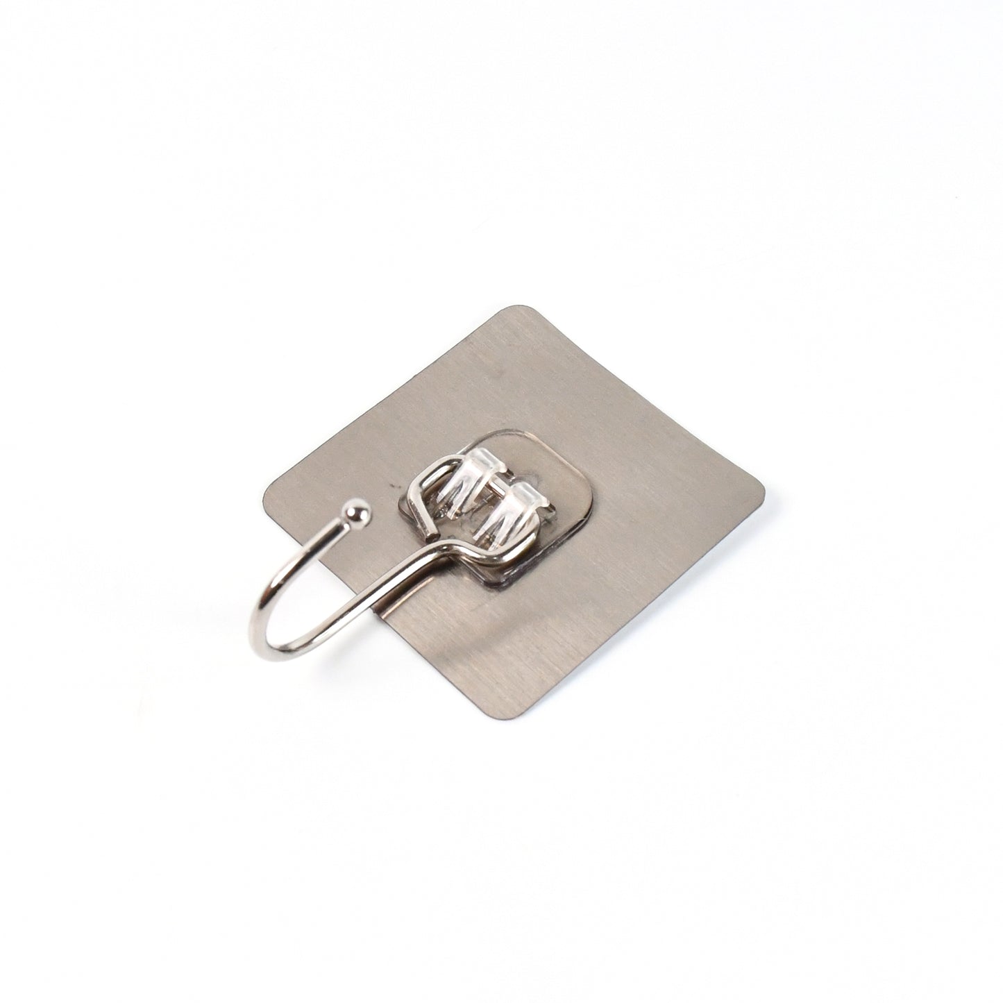 Large Stainless Steel Self-Adhesive Wall Hooks - Heavy Duty, Waterproof (1 Pc) - Happy Price - Image 5
