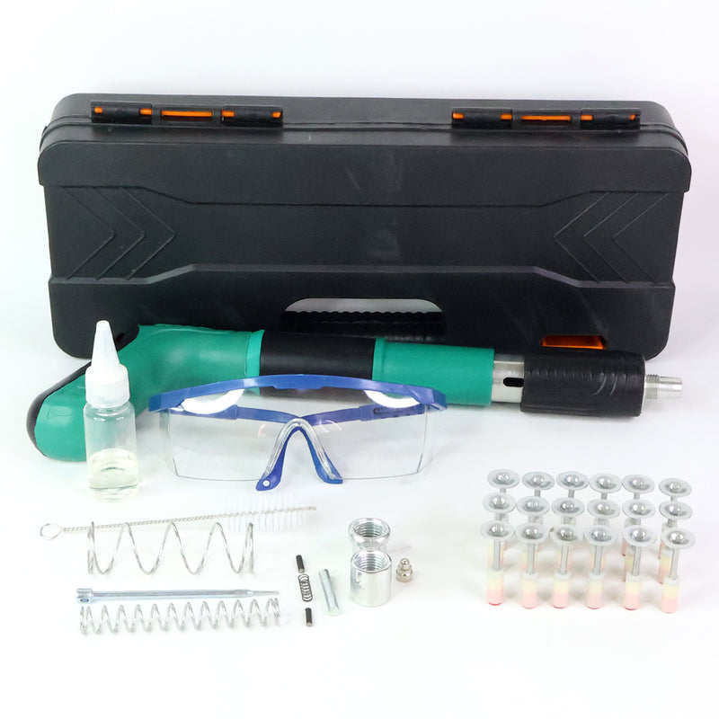 Heavy-Duty Manual Rivet Fastening Gun Tool Kit with Safety Glasses & Carry Case - Happy Price - Image 2