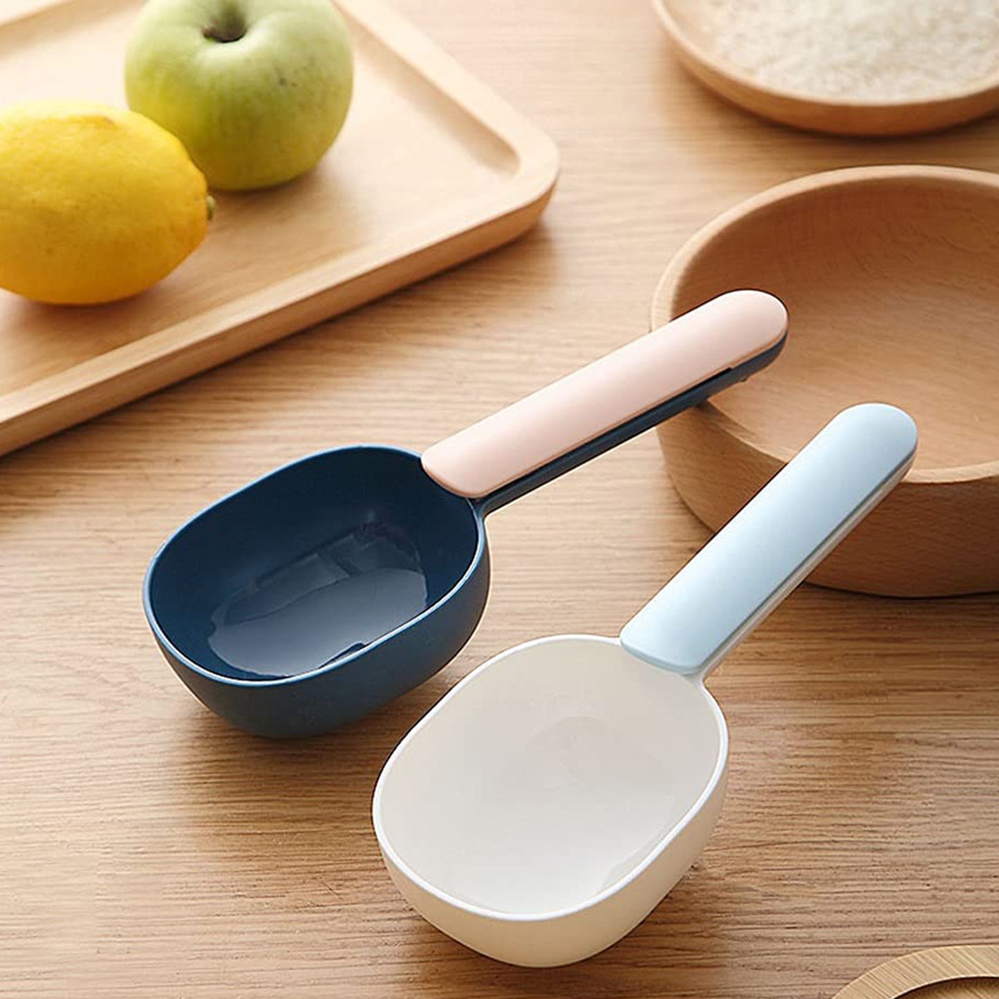 Large Plastic Measuring Spoons Flour Scoops For Home Kitchen (1 Pc) - Happy Price - Image 6