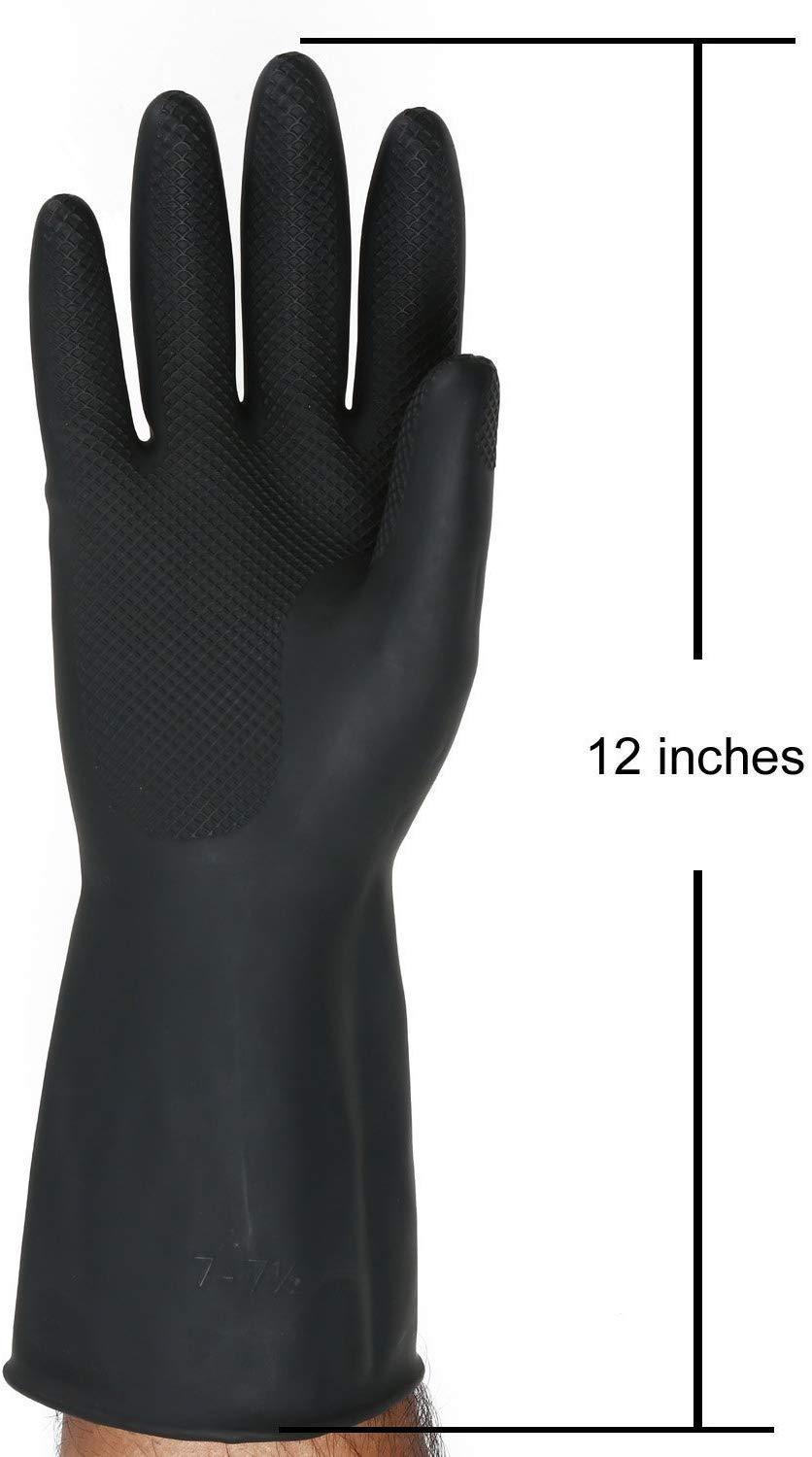 Multipurpose Natural Gum Rubber Reusable Cleaning Gloves - Happy Price - Image 4