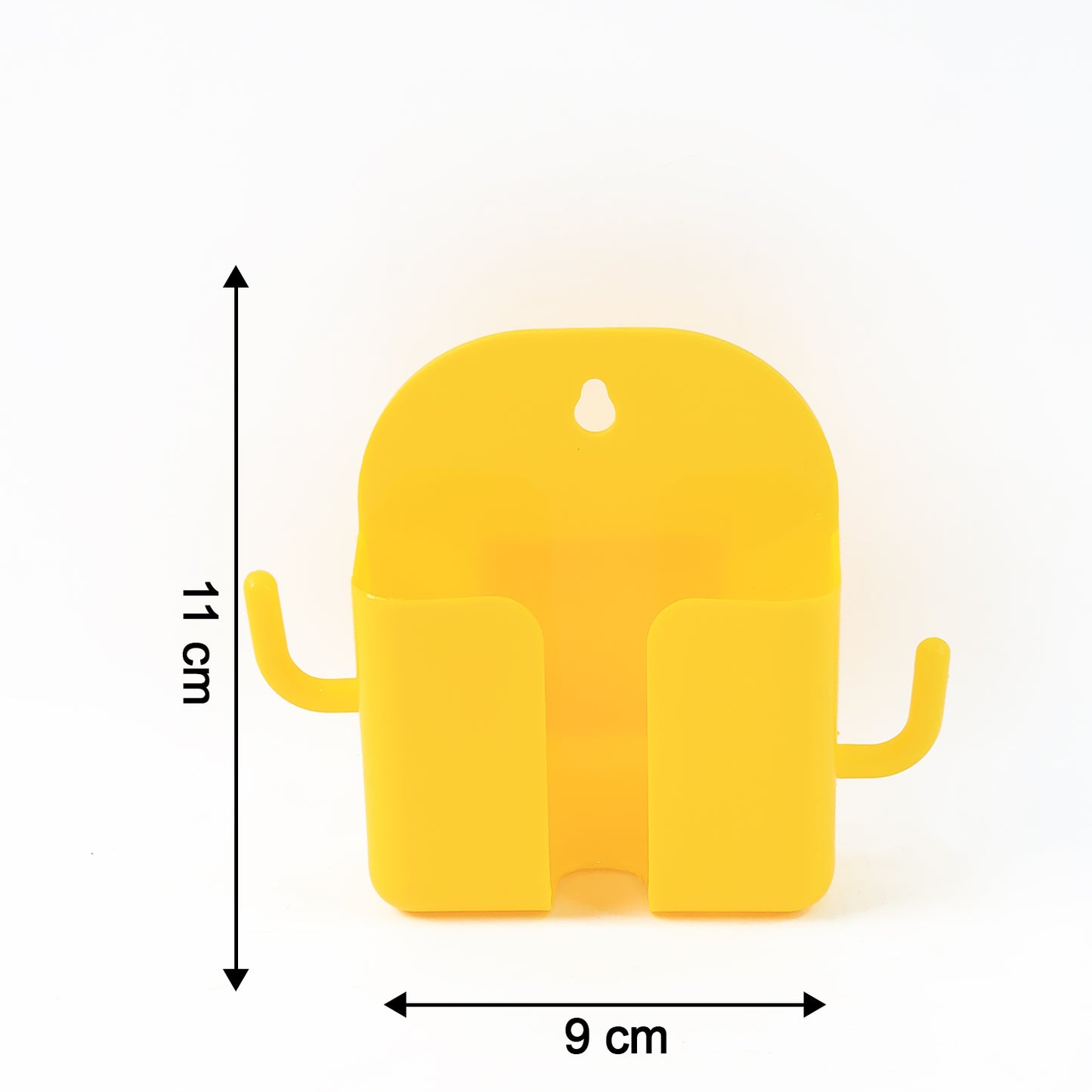 Orange Wall Mount Mobile Holder with Hook - 1 Pc