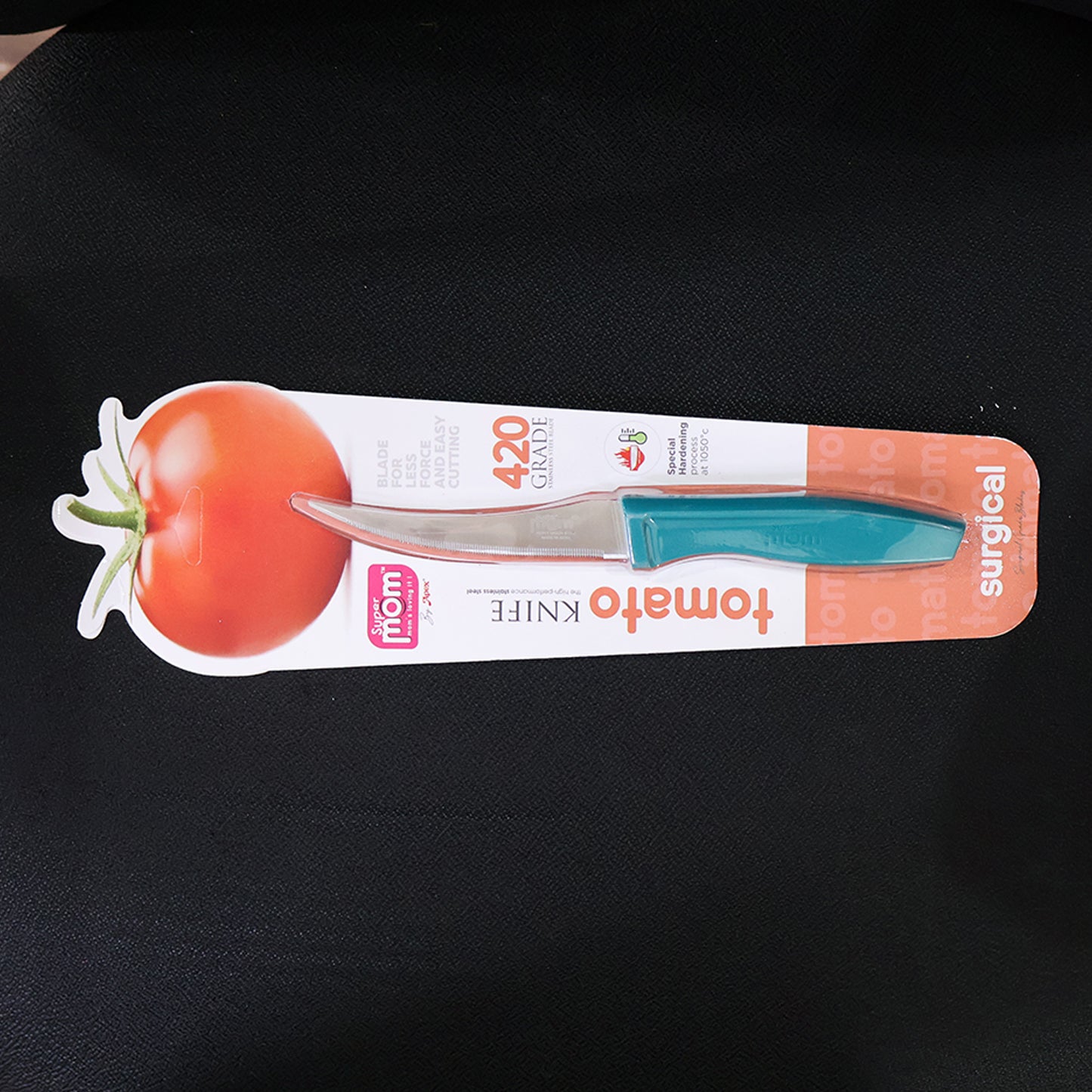 Premium Stainless Steel Tomato Knife (1 Pc) - Serrated Curved Blade - Happy Price - Image 7