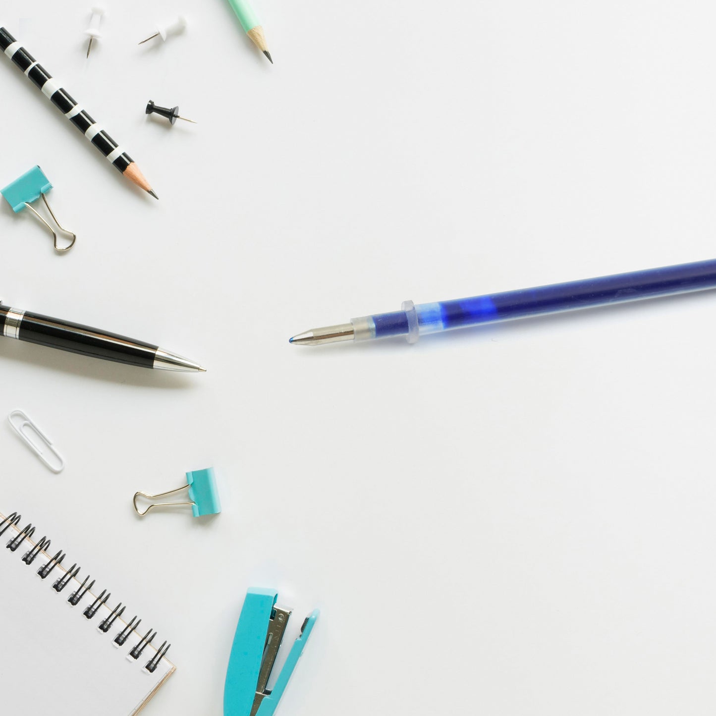 Blue Pen Refill All Round Ball Pen Refill Smooth Writing Pen Refill All Pen Suitable (1pc) - Happy Price - Image 5