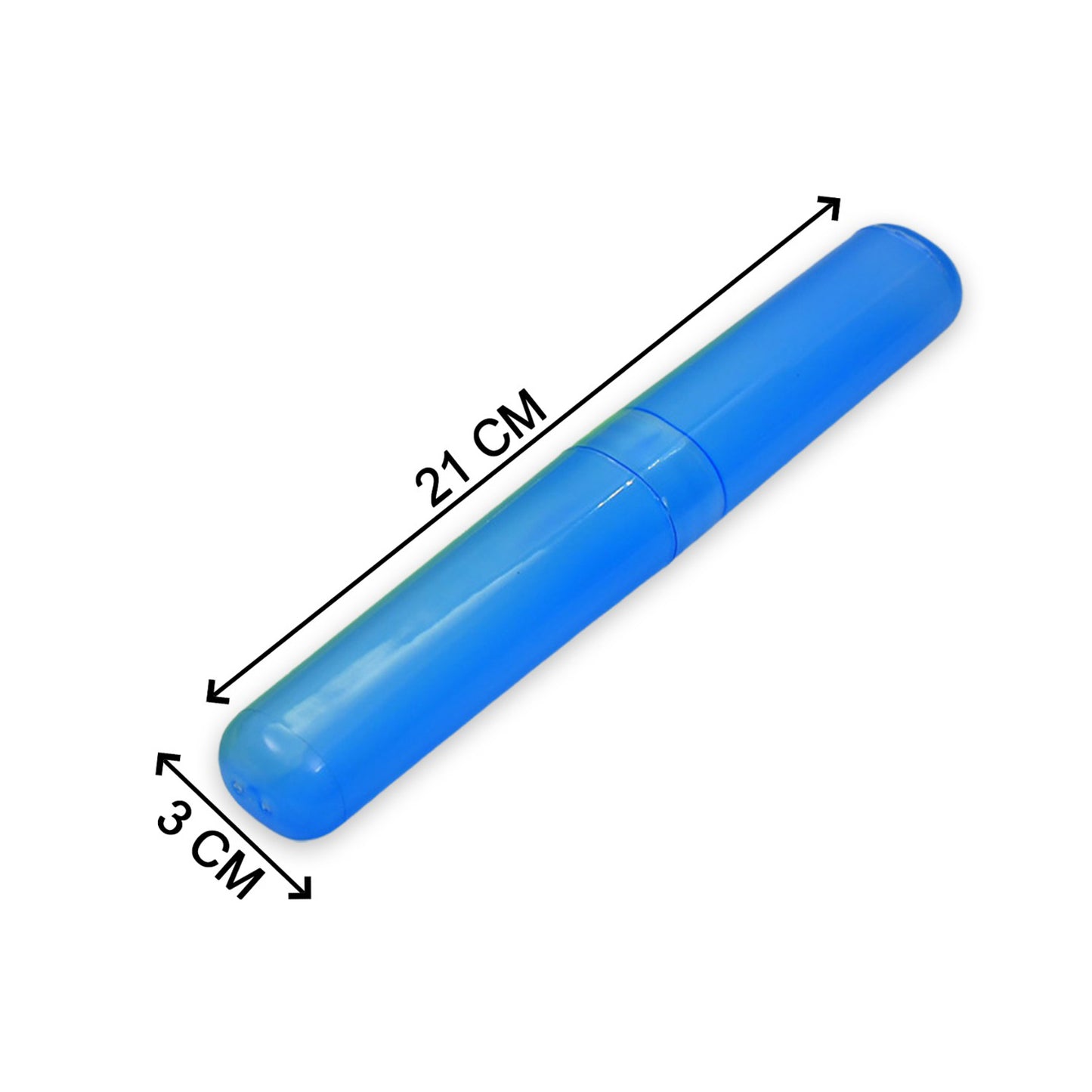 6pc Plastic Toothbrush Cover Anti Bacterial Toothbrush Container- Tooth Brush Travel Covers Case Holder Cases - Happy Price - Image 5