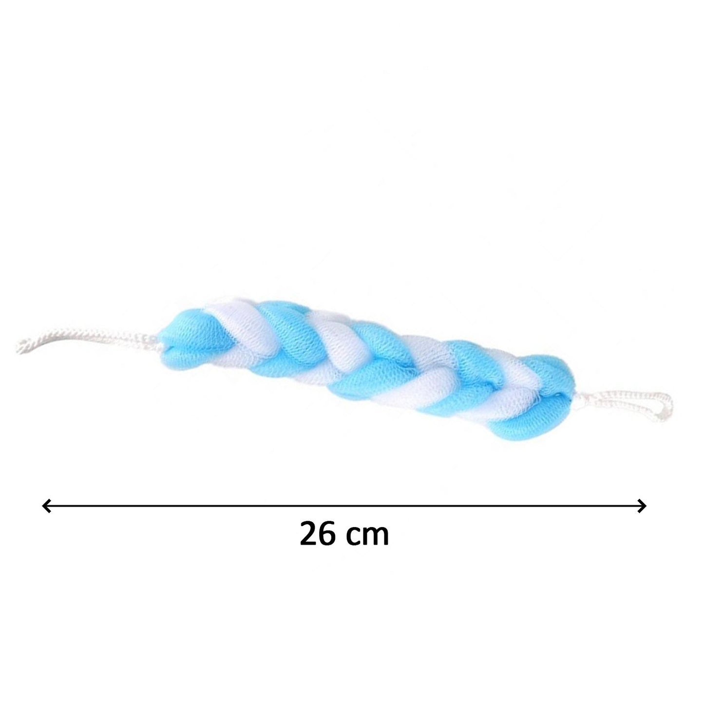 Hanging Bath Shower Long Loofah Sponge Pouf Body Scrubber (Pack Of 6) - Happy Price - Image 4