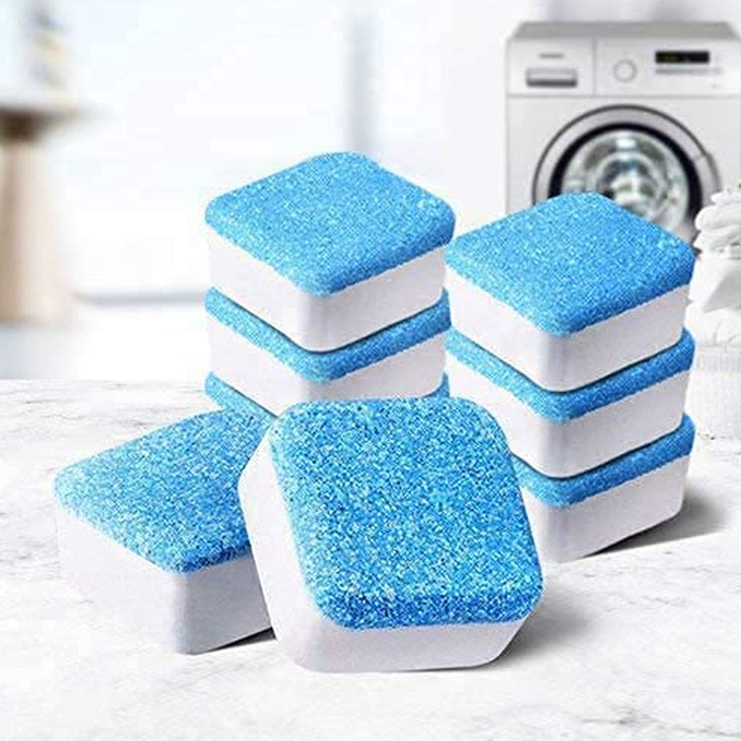 Washing Machine Effervescent Tablet For All Companys Front And Top Load Machine Tablet For Perfectly Cleaning Of Tub  Drum Stain Remover Washer Cleaner - Happy Price - Image 7