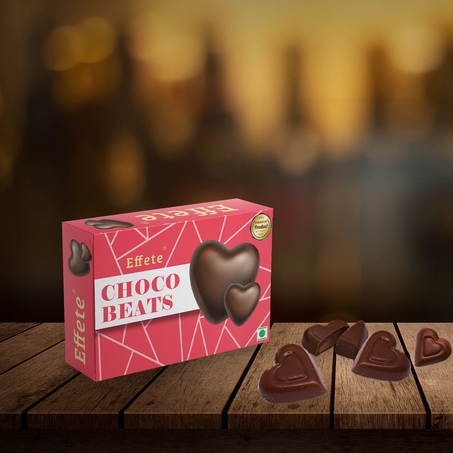 Choco Beats Heart Shape Assorted Chocolates - 1 Pc - Happy Price - Image 3