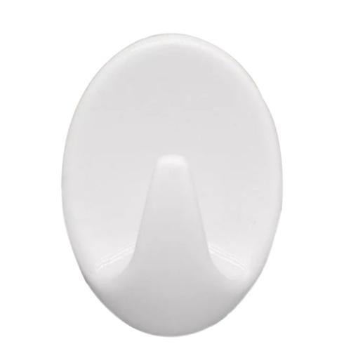 1544 Self Adhesive Plastic Wall Hook Set For Home Kitchen And Other Places (Pack Of 9) - Happy Price - Image 5