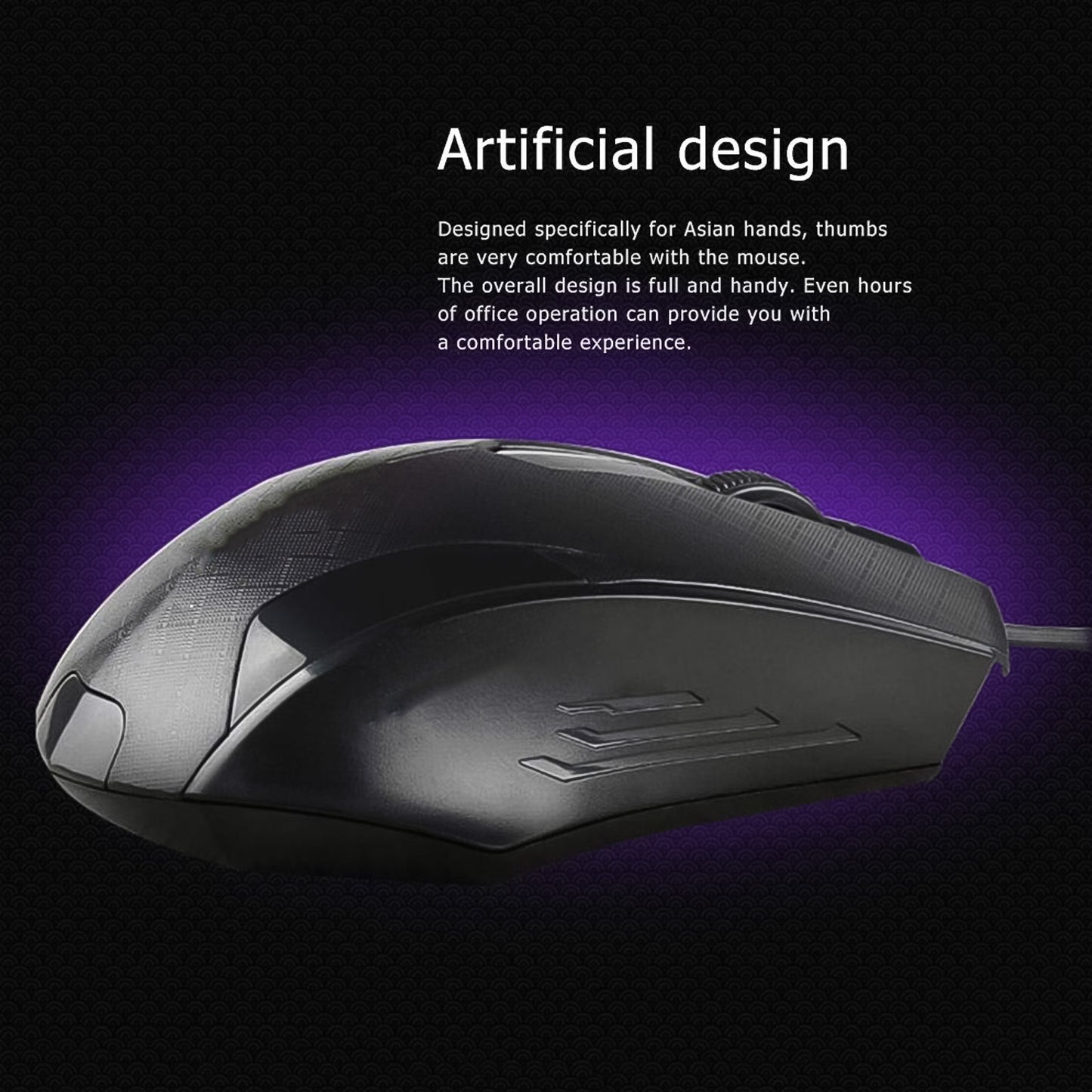 Computer  Laptop Wired Optical Mouse (1 Pc) - Happy Price - Image 2