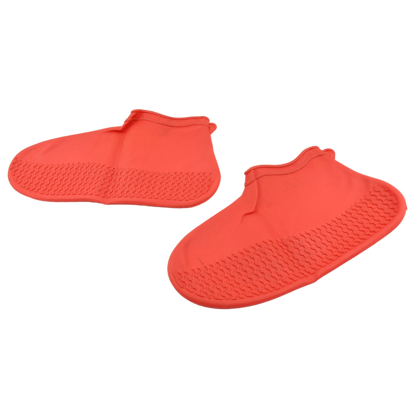 Non-slip Silicone Rain Reusable Anti Skid Waterproof Fordable Boot Shoe Cover (Medium Size  1 Pair  Red) - Happy Price - Image 4