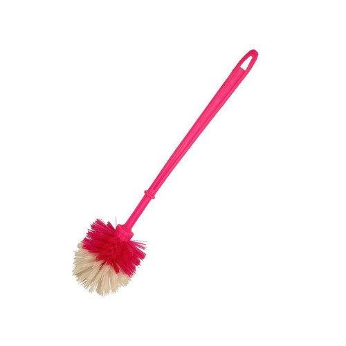 Plastic Round Toilet Cleaner Brush - Happy Price - Image 1