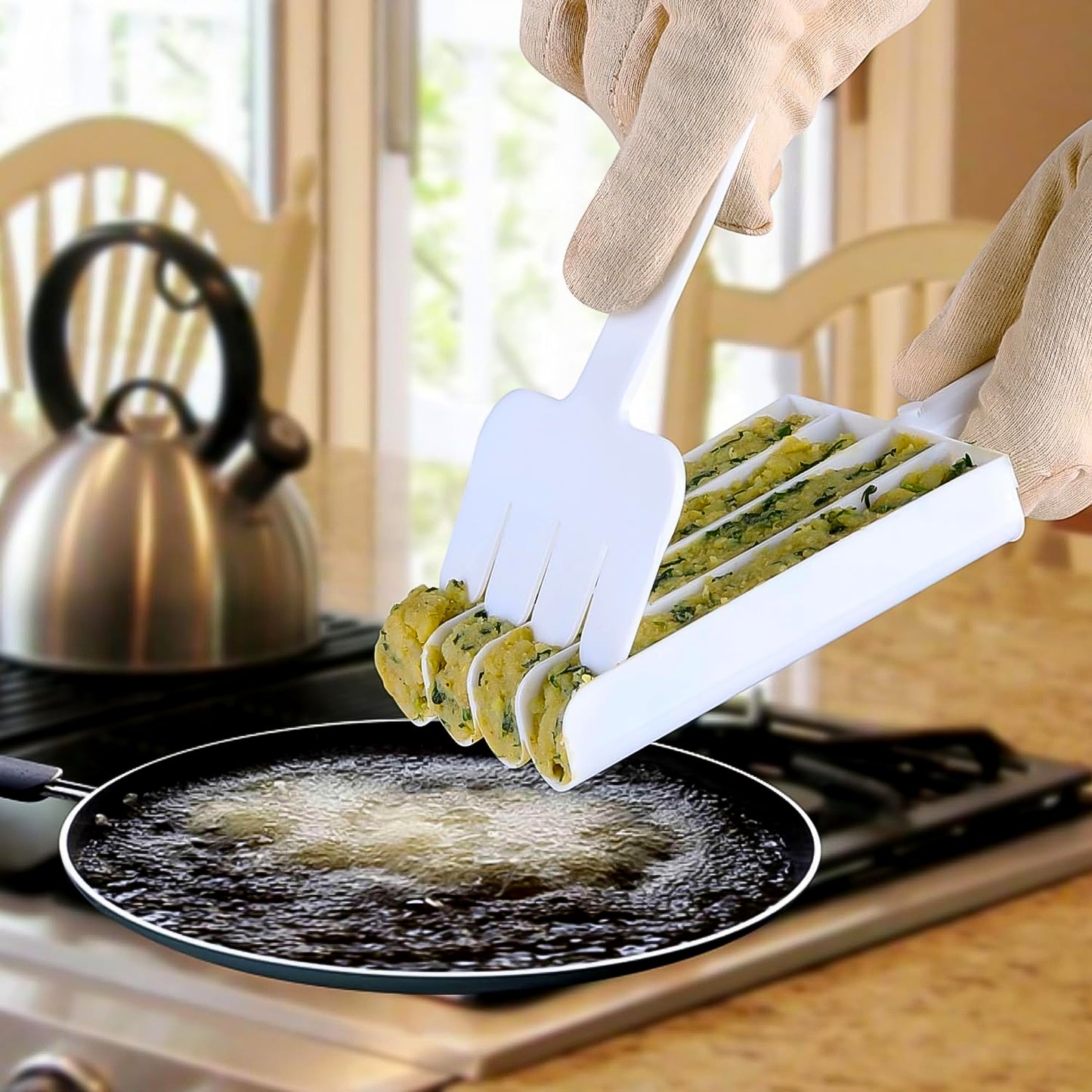 Gujia  Meatball Maker Set Easily Shape Meatballs Maker (1pc) - Happy Price - Image 3