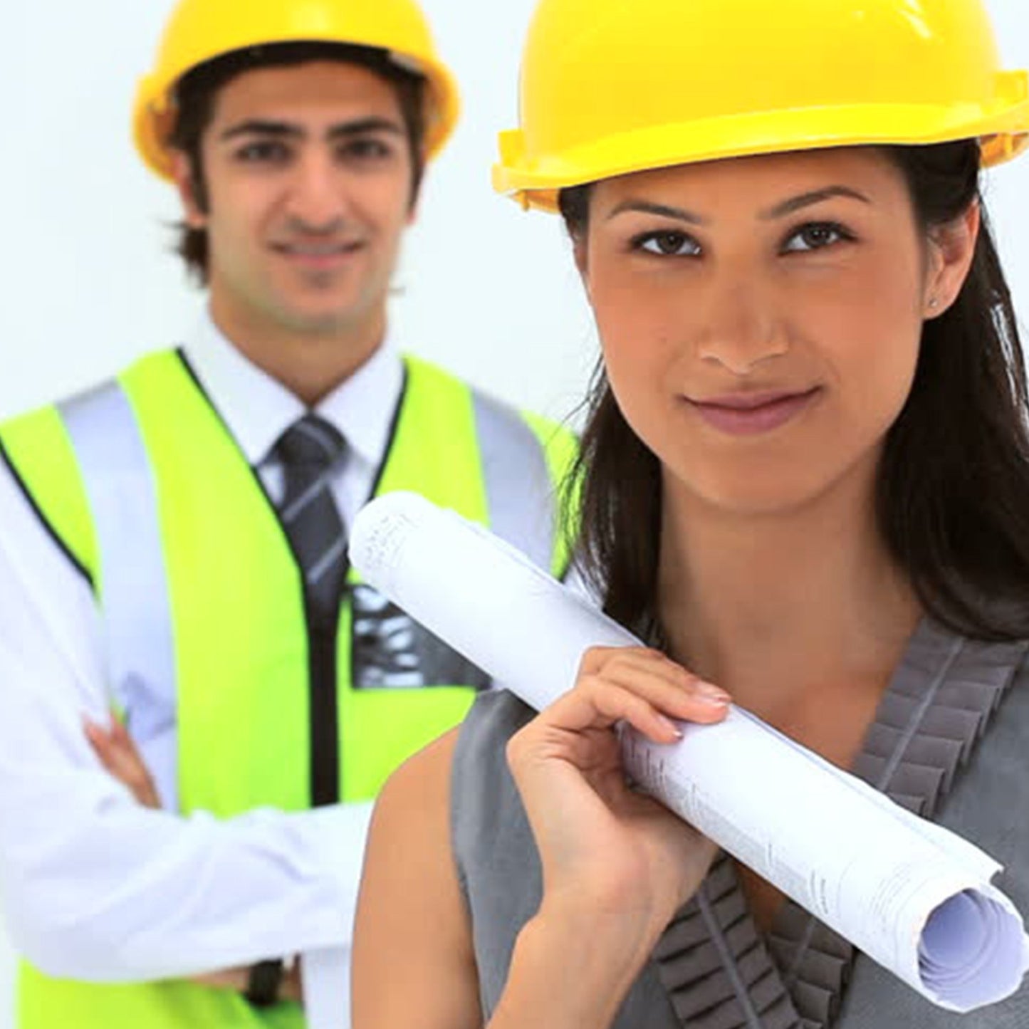 Yellow Plastic Hard Hat Construction Cap (1pc Only) - Happy Price - Image 4