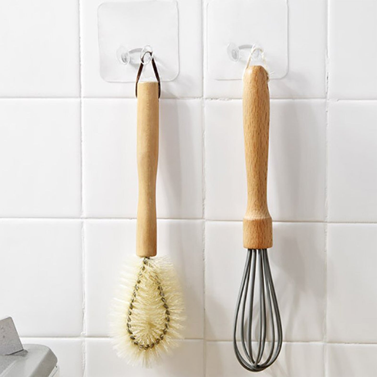Clear Adhesive Wall Hooks - Strong Hold for Home & Office - Happy Price - Image 3