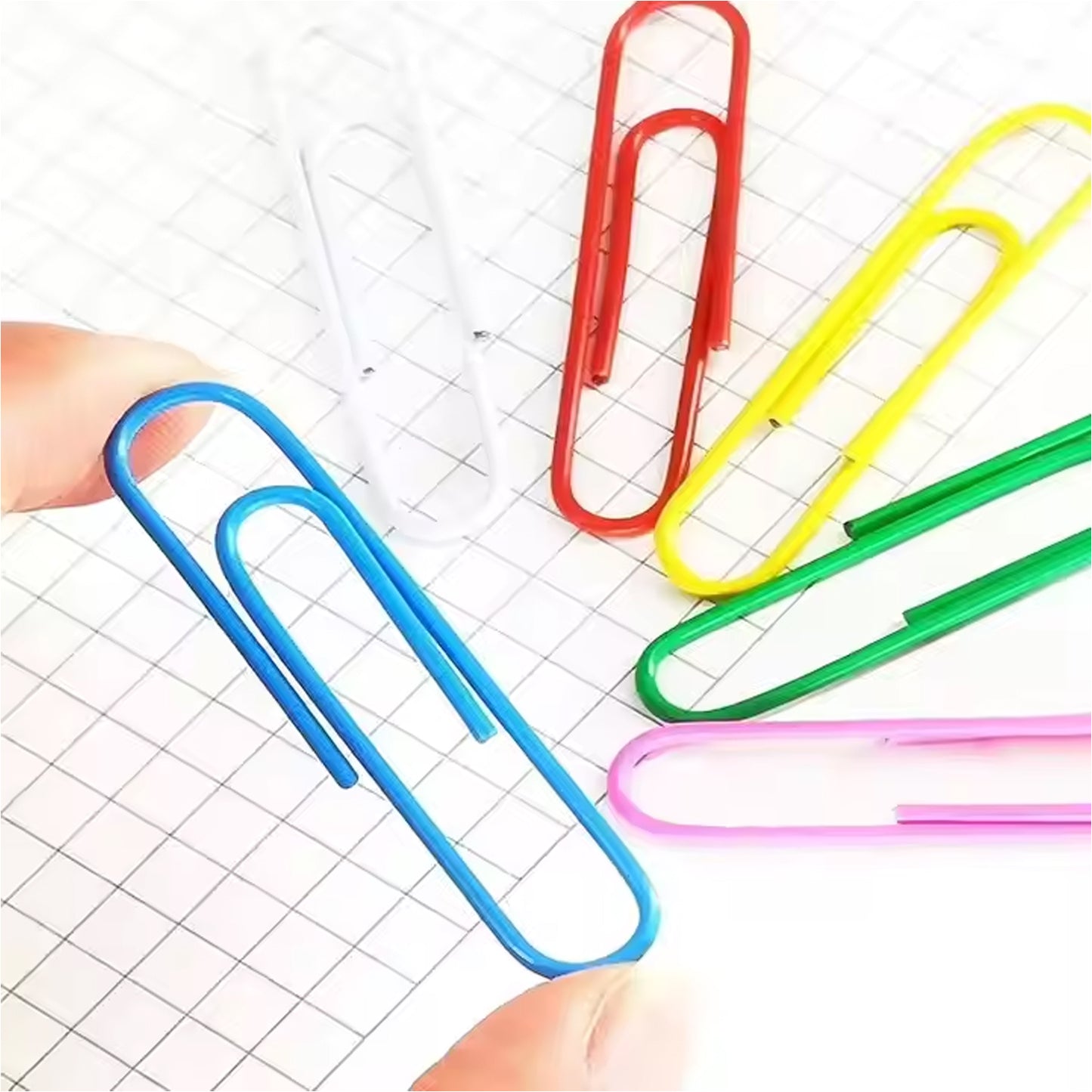 Metal U Shape Paper Pin  Clip 28 Mm (100 Pcs Set) - Happy Price - Image 3
