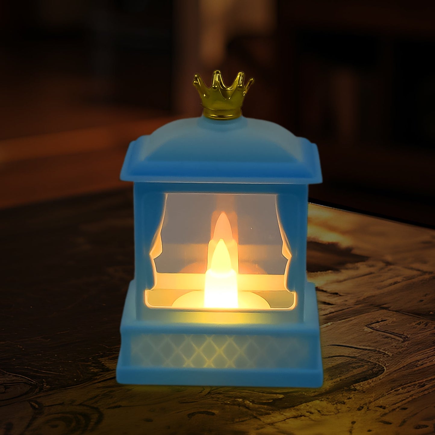 Acrylic Battery Operated Mini Square Led Lantern (1pc) - Happy Price - Image 3