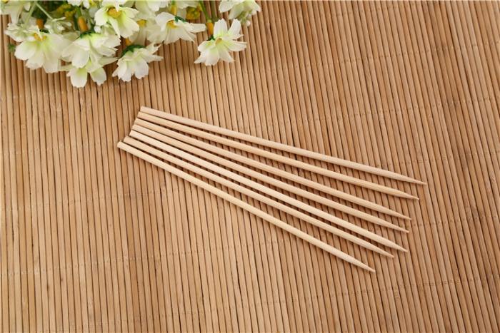 Natural Bamboo Wooden Skewersbbq Sticks For Barbeque And Grilling - Happy Price - Image 6