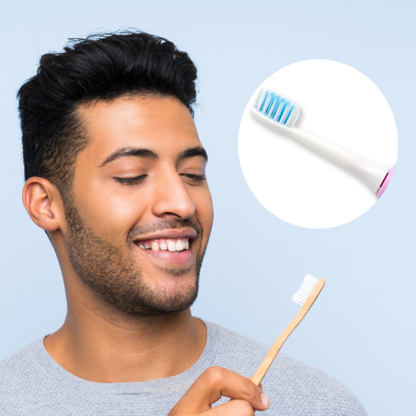 Electric Toothbrush Battery Operate For Home  Travelling Use - Happy Price - Image 4