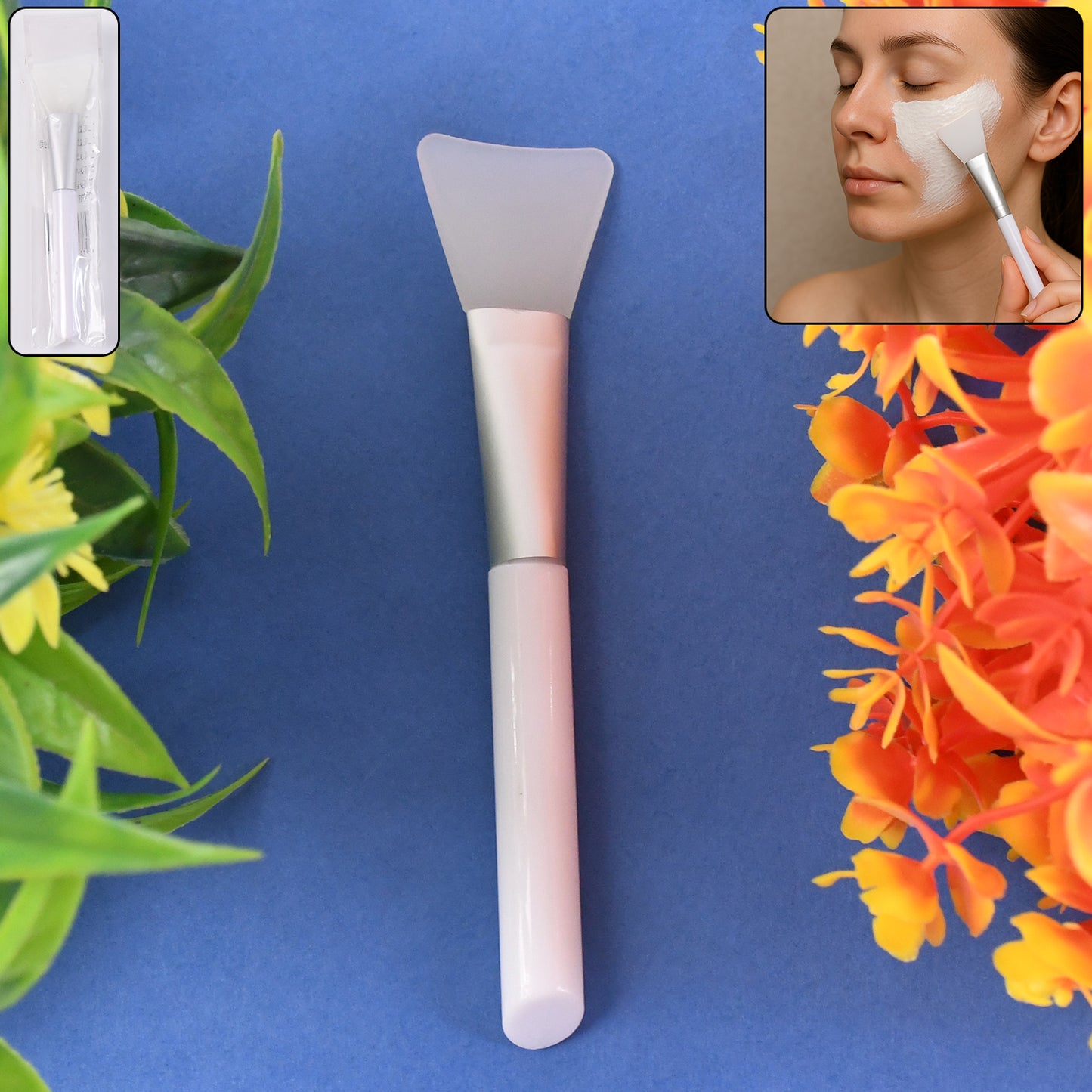 Silicone Face Mask Brush for Even Application - 1 Pc - Happy Price - Image 2