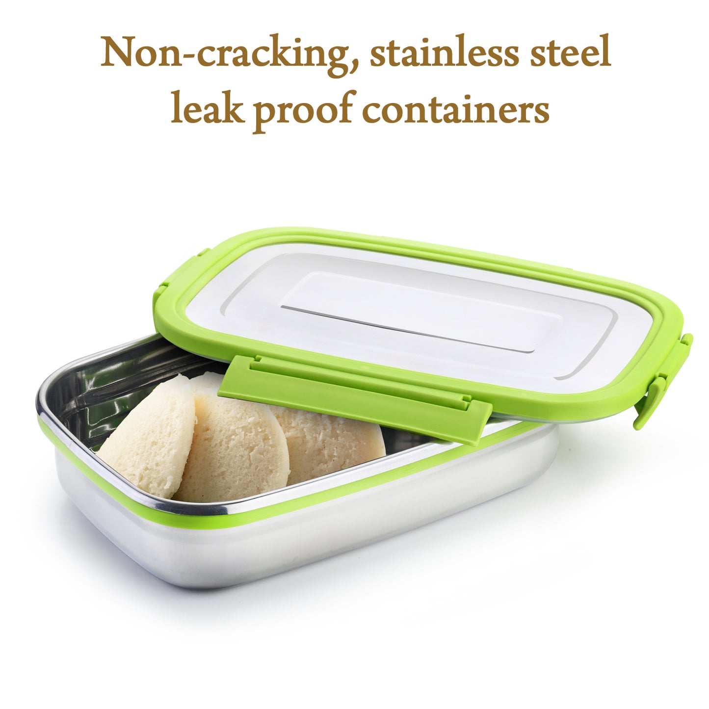 Ganesh Junior Stainless Steel Lunch Pack For Office  School Use - Happy Price - Image 7