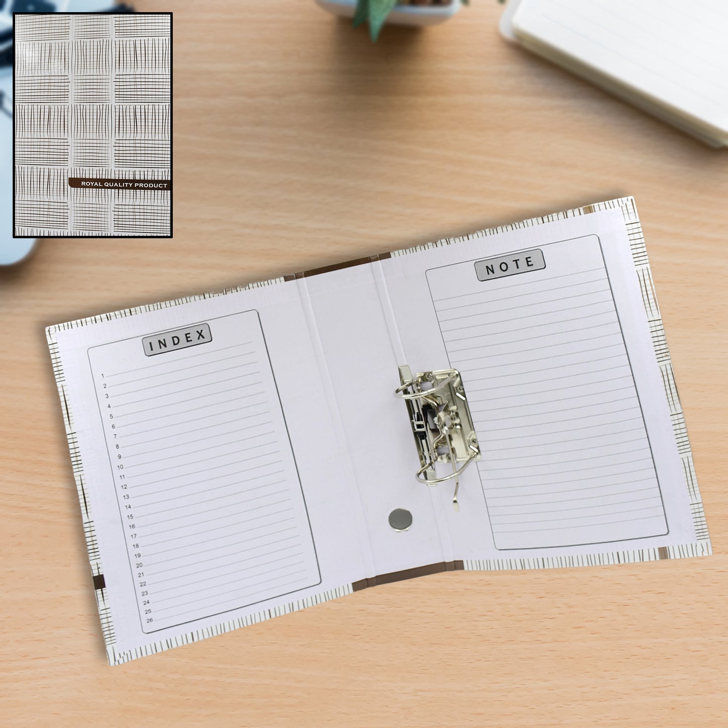Box File Paper Holder Organizer School Office Home For Documents (3527 Cm  1 Pc  Moq - 4 Pcs) - Happy Price - Image 2