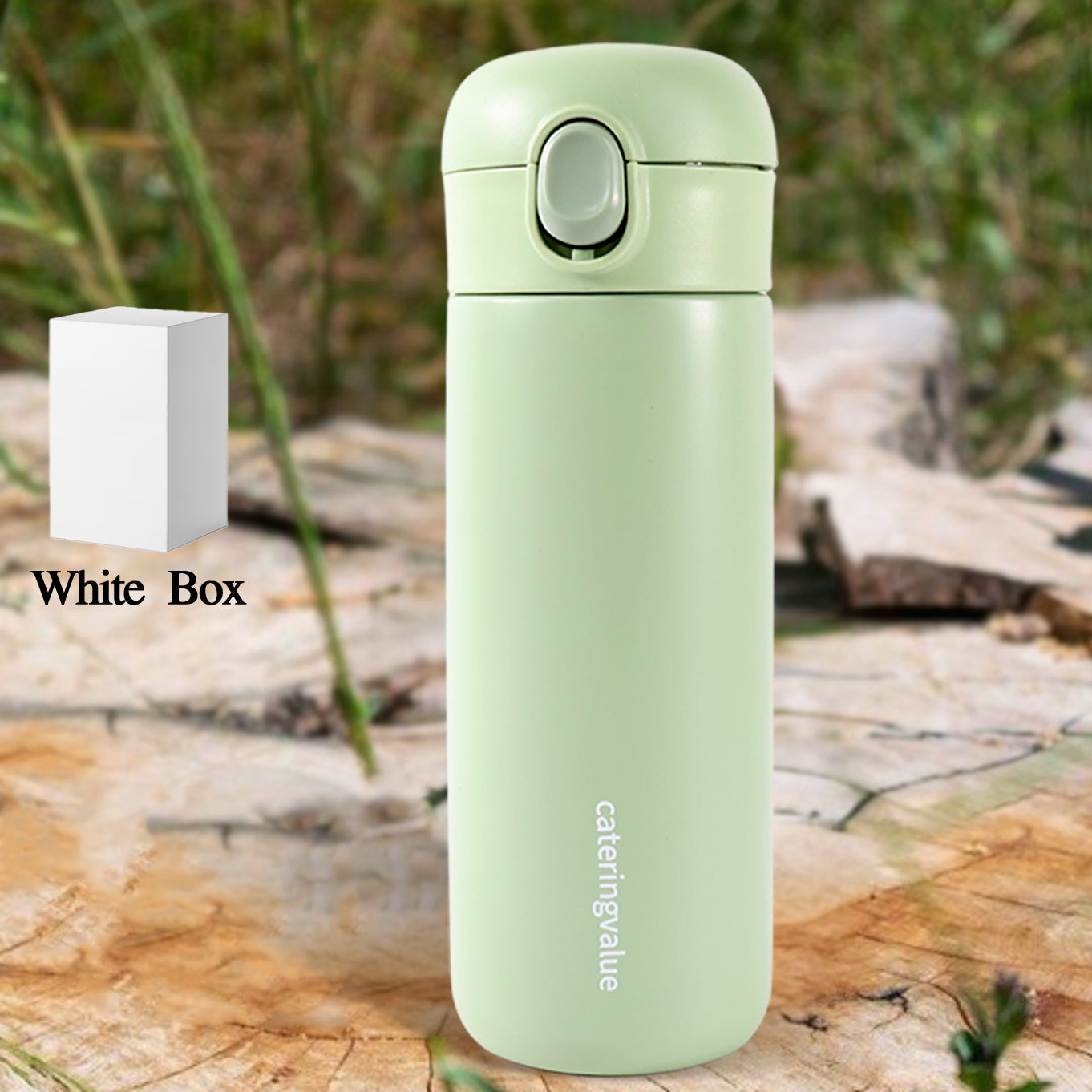 Stainless Steel Insulated Water Bottle (450 Ml) - Happy Price - Image 1