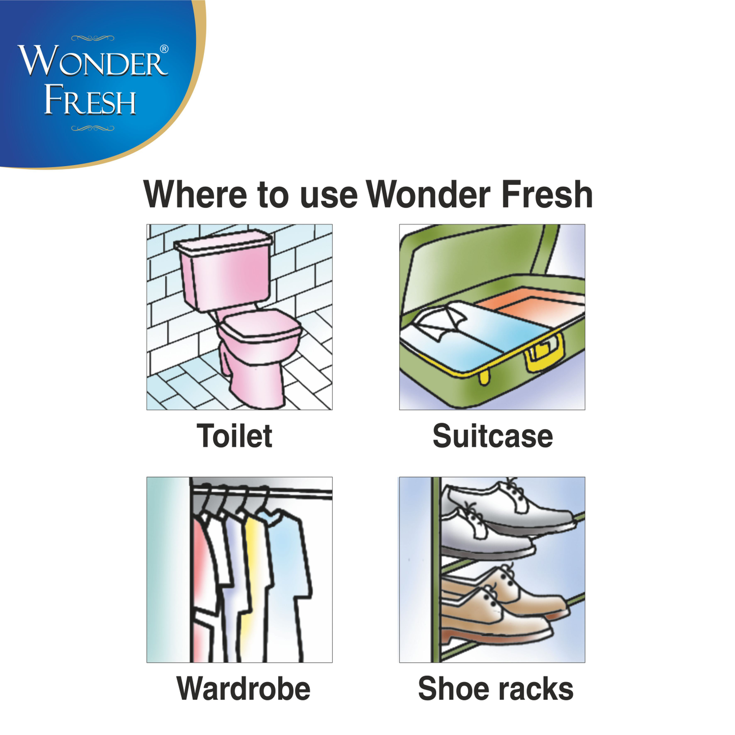 Air Freshener Blocks  (50g) - Happy Price - Image 2