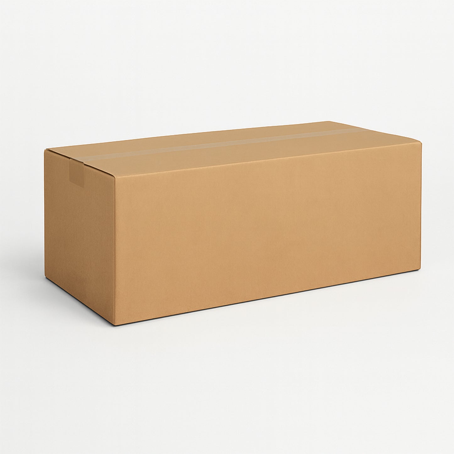 Heavy-Duty Brown Corrugated Packaging Box - 51x26x17 cm, 1 Pc