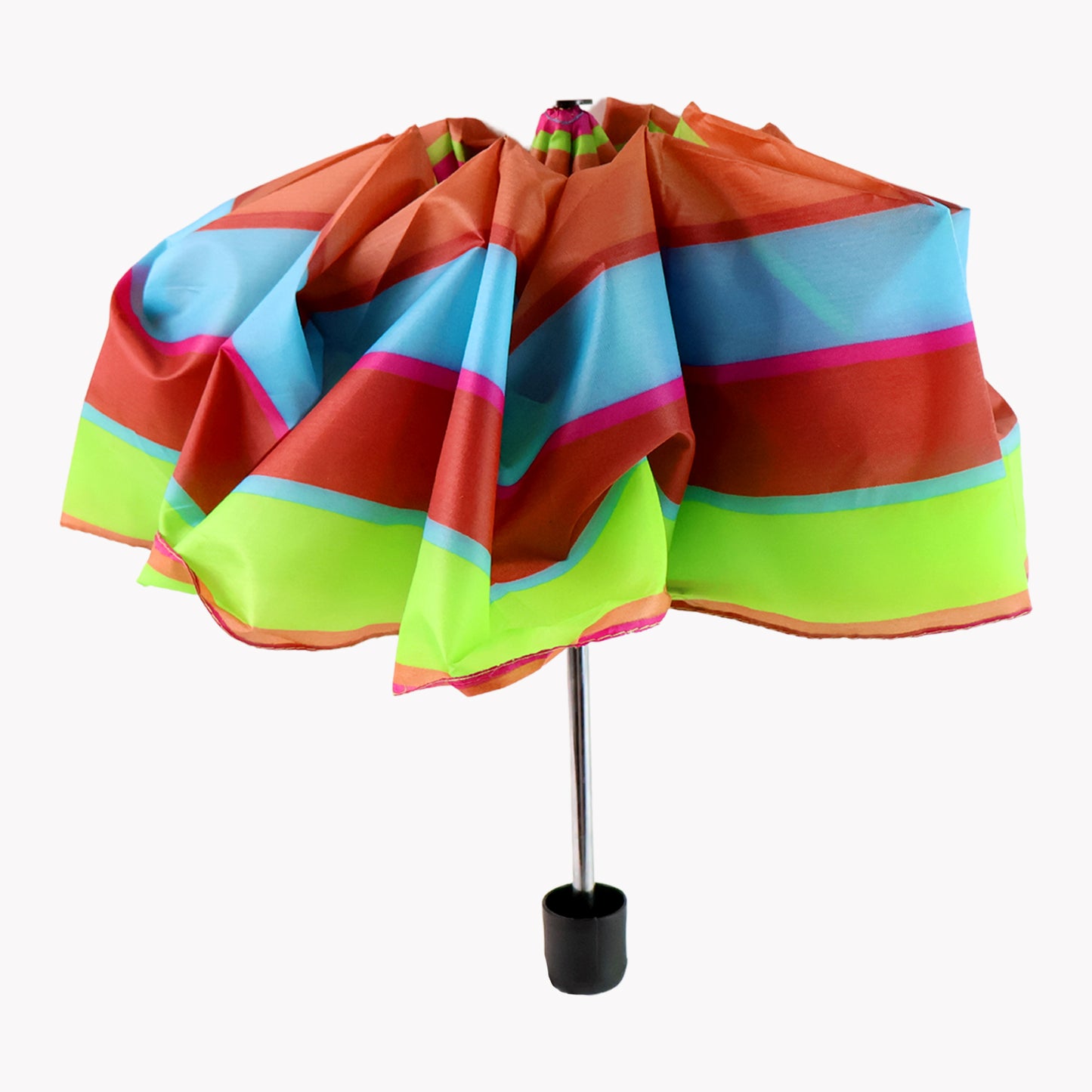 3-fold Sun  Rain Protective Solid Foldable Umbrella (1 Pc) - Happy Price - Image 5
