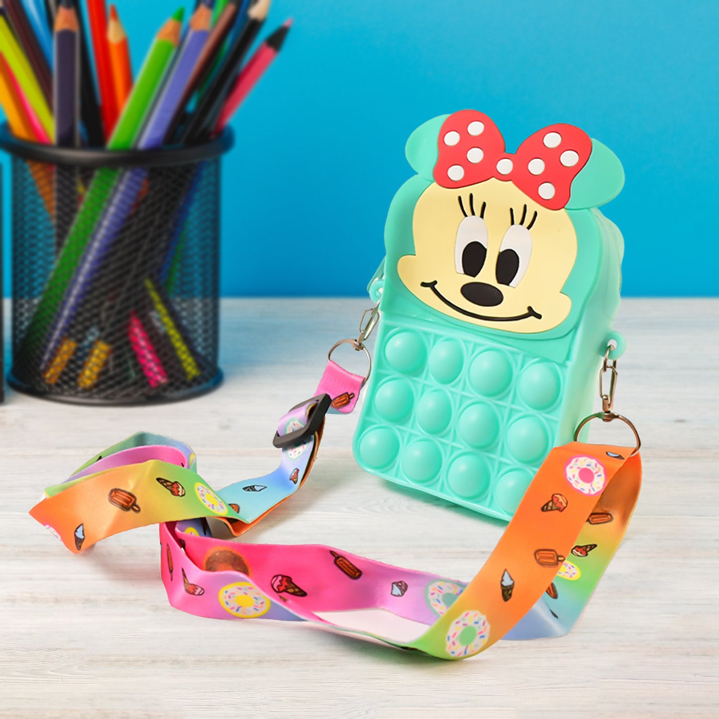Childrens Silicone Bag Childrens Coin Purse (1 Pc) - Happy Price - Image 5