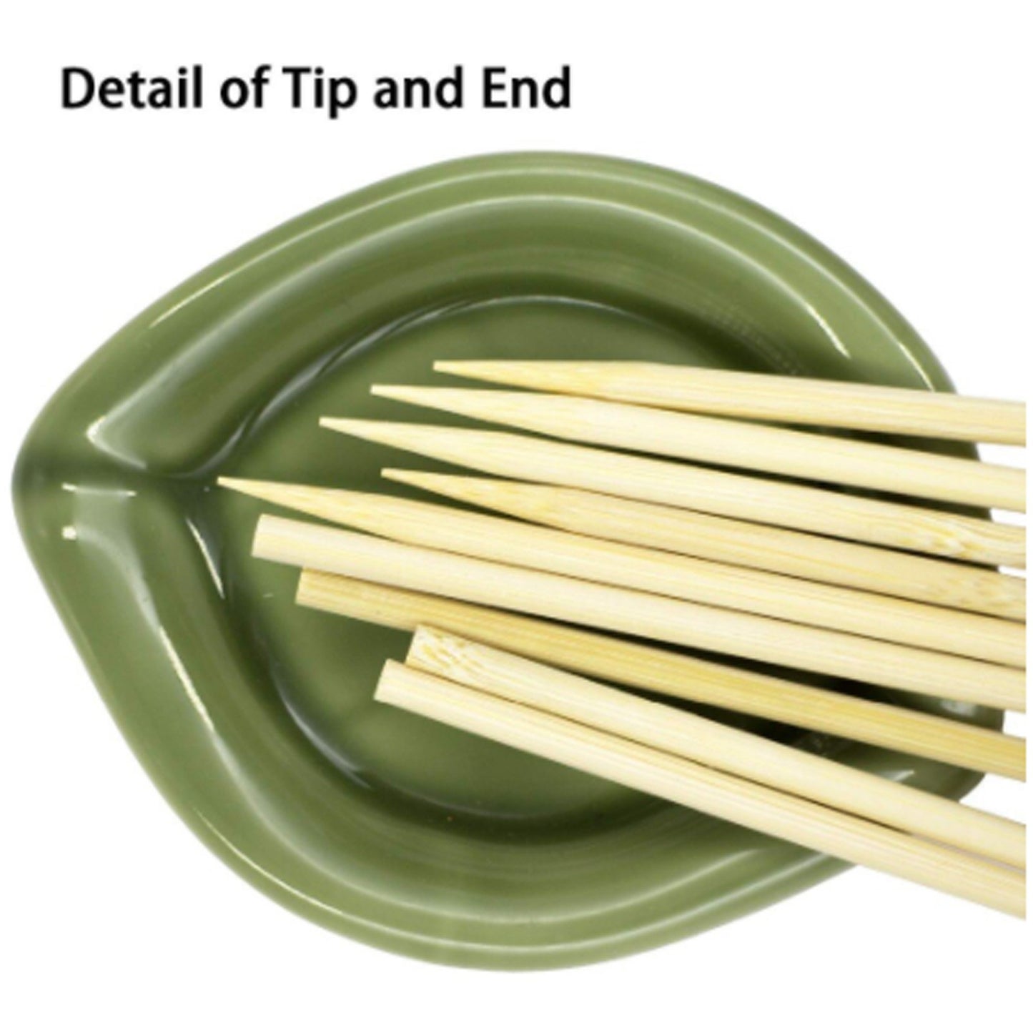 Natural Bamboo Wooden Skewersbbq Sticks For Barbeque And Grilling - Happy Price - Image 2