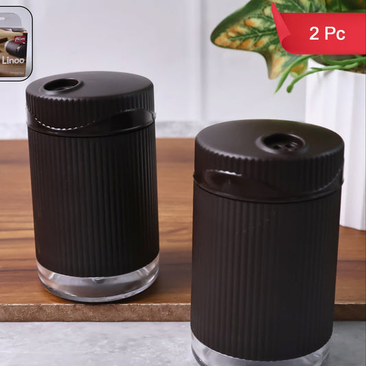 Supermom Linoo Salt  Pepper Dispenser Set (2 Pc) - Happy Price - Image 1