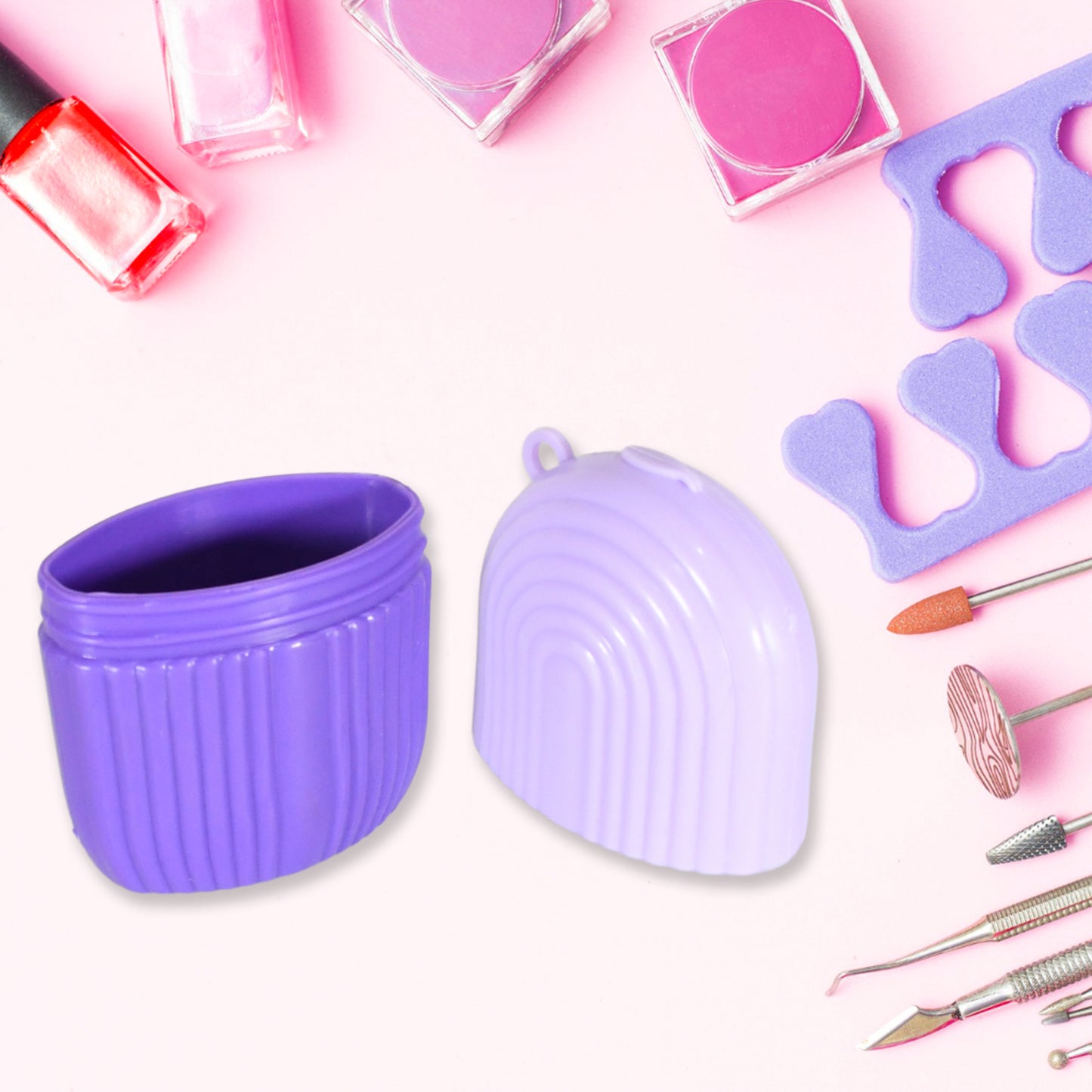 Beauty Ice Roller For Face Massager  Eye Reusable Face Rollers Facial Roller ( Purple Color) - Happy Price - Image 2