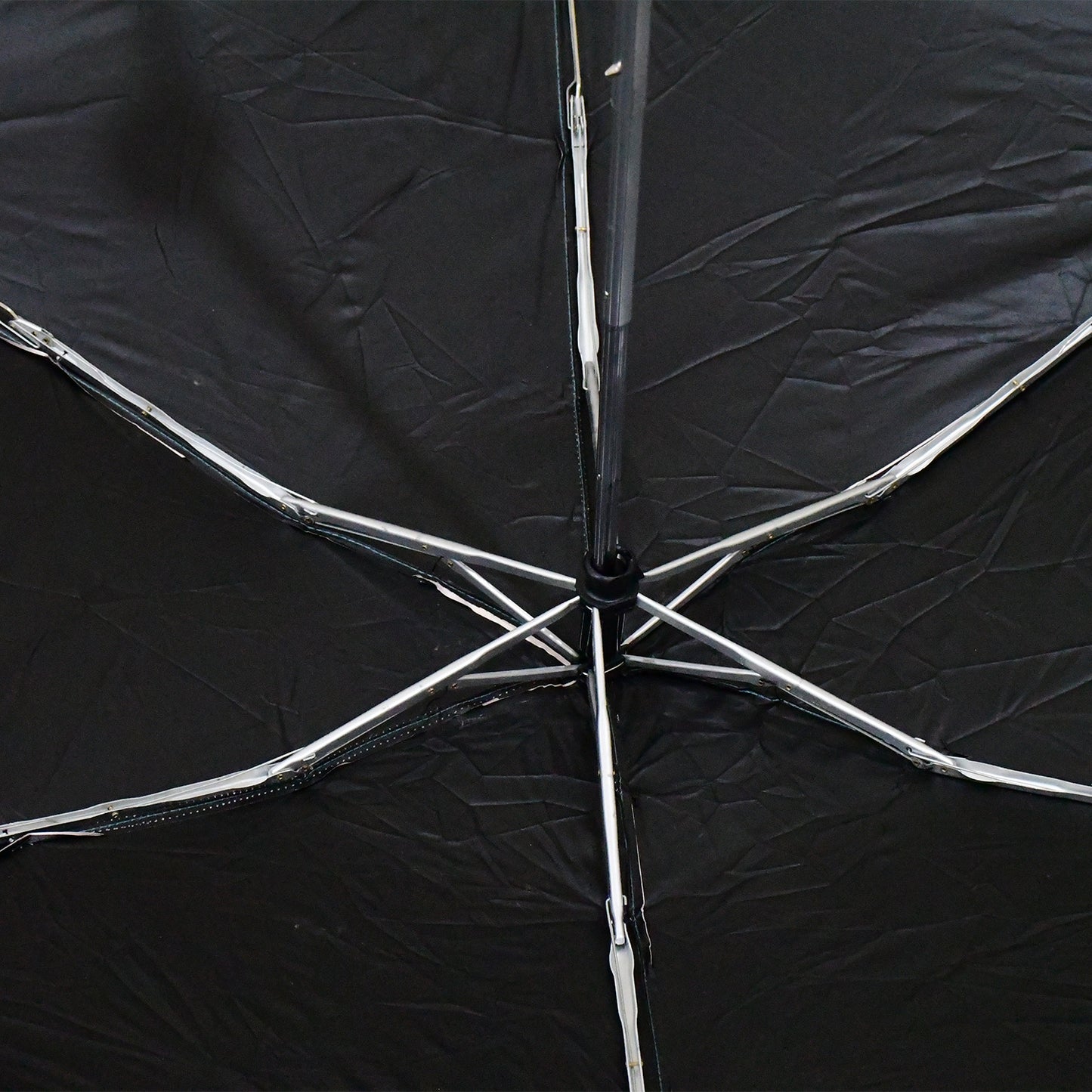 3-fold Sun  Rain Protective Solid Foldable Umbrella (1 Pc) - Happy Price - Image 3