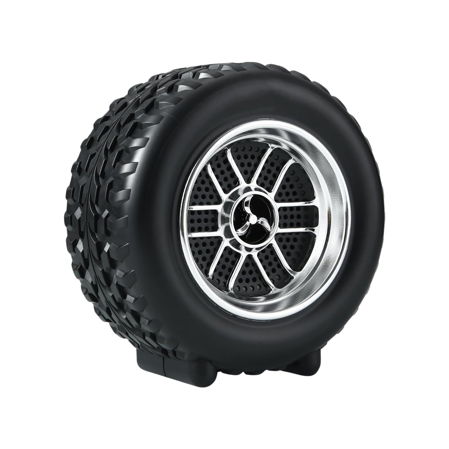 Portable Tyre  Wheel Shape Wireless Bluetooth Speaker (1 Pc) - Happy Price - Image 4