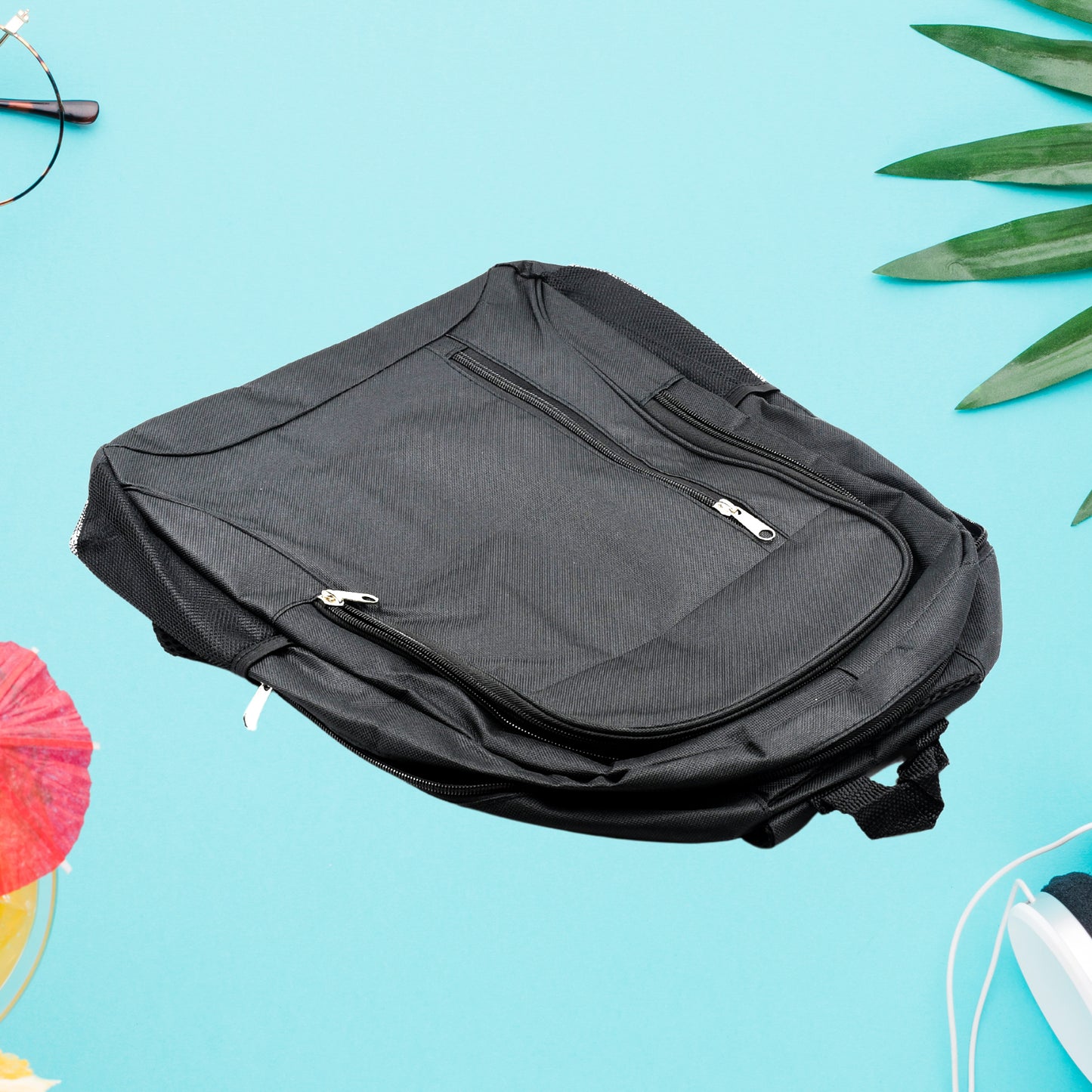 Laptop Backpack Polyester Laptop Backpack Slim Durable Laptop Backpack Water Resistant College Bag Computer Bag Gifts For Men  Women - Happy Price - Image 4
