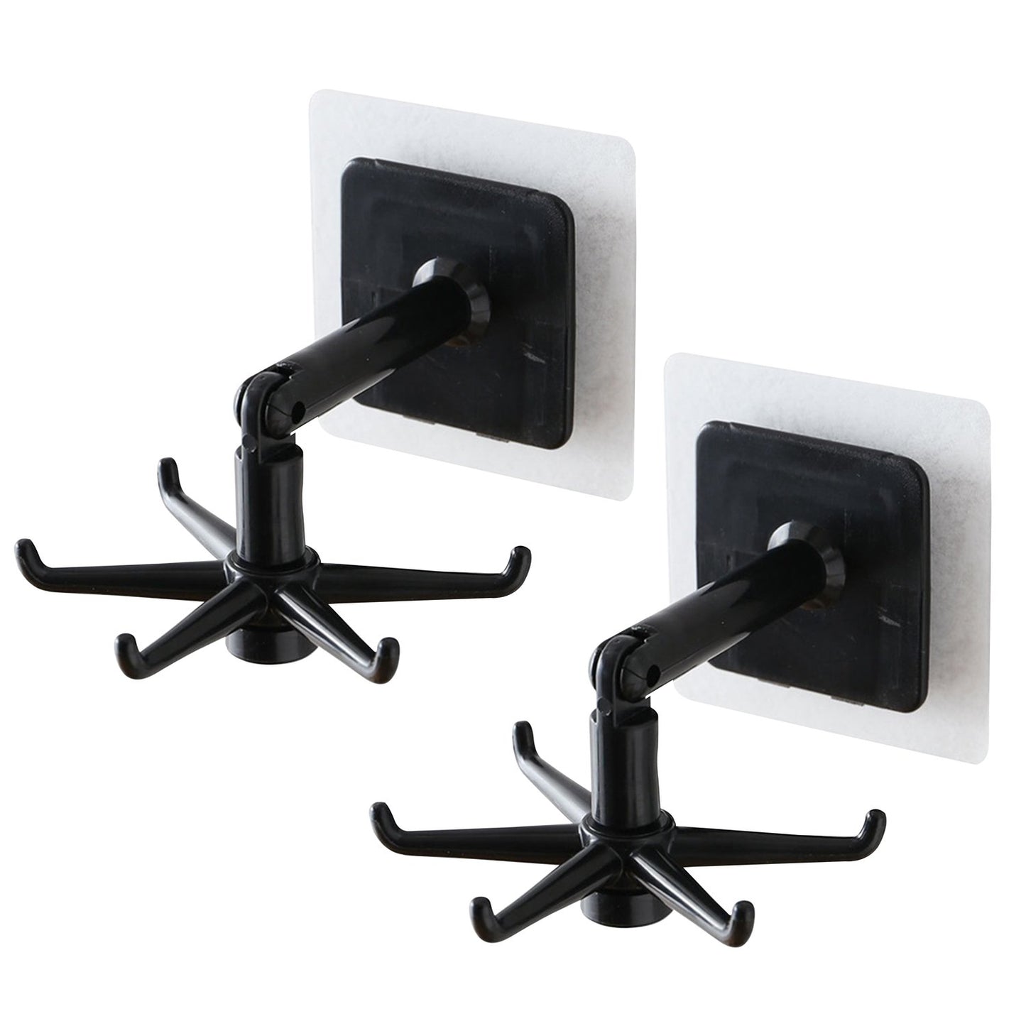 360 Rotatable  Hooks For Hanging (Pack Of 2) (Brown Box) - Happy Price - Image 6