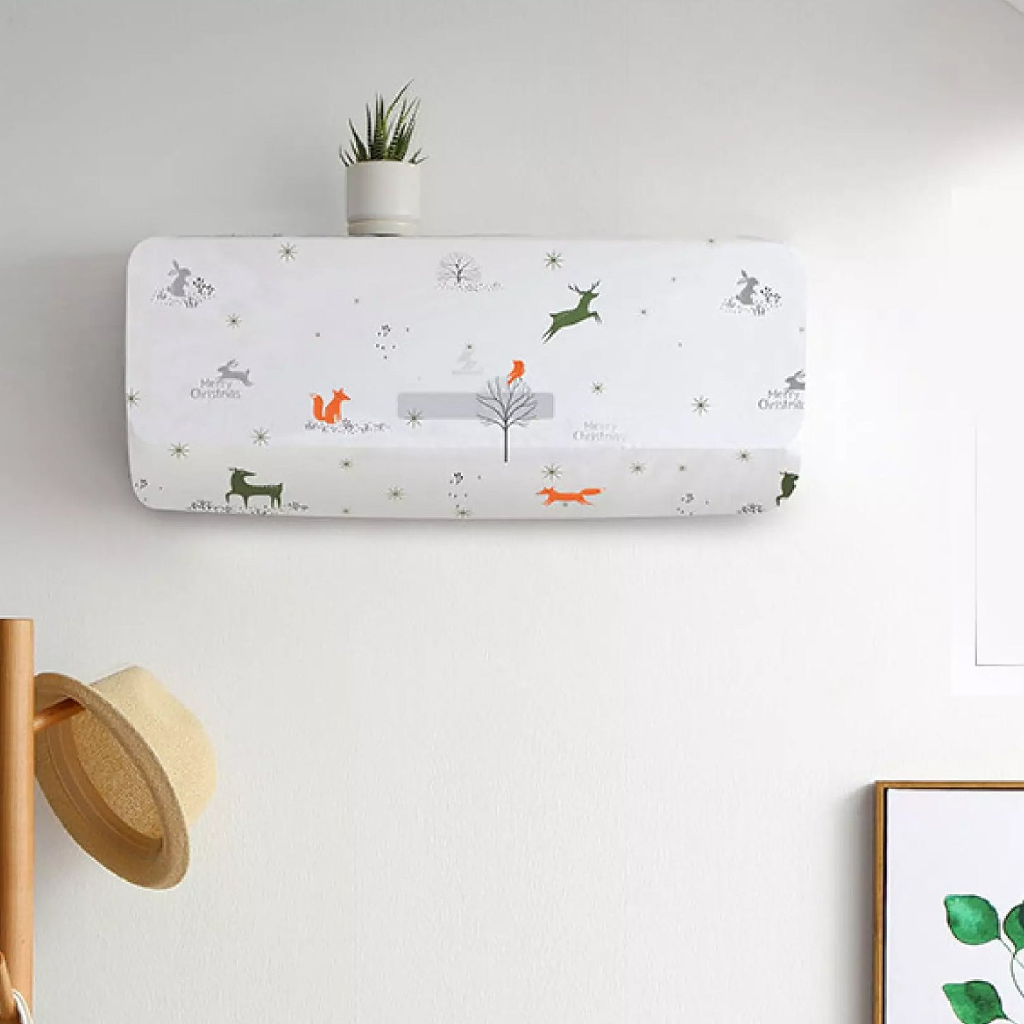 Air Conditioning Dust Cover Waterproof Folding Ac Cover - Happy Price - Image 3