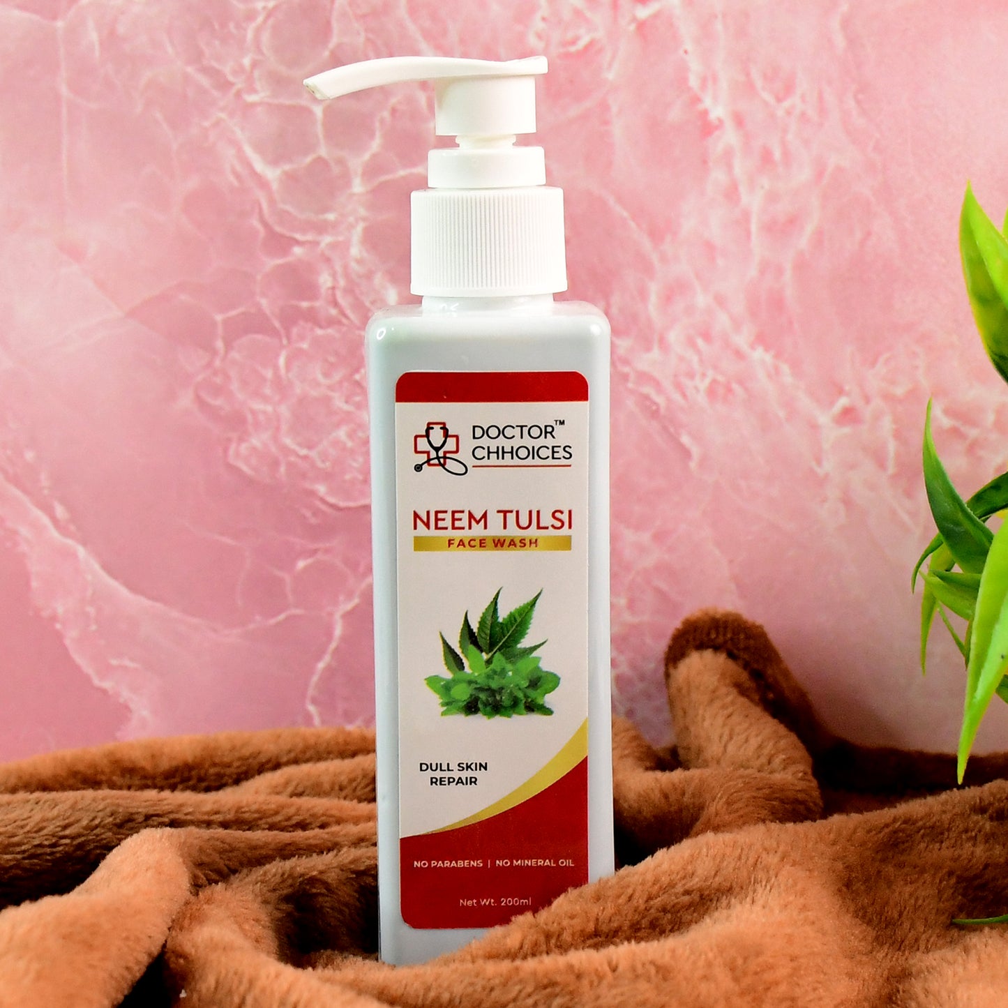 Doctor Chhoices Neem Tulsi Face Wash 200ml for Acne & Oil Control