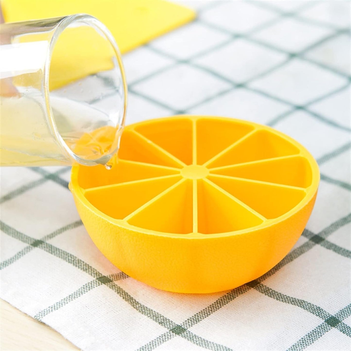 Lemon Shape Flexible Silicone Ice Cube Tray  8-slot Round Ice Mold (1 Pc) - Happy Price - Image 7