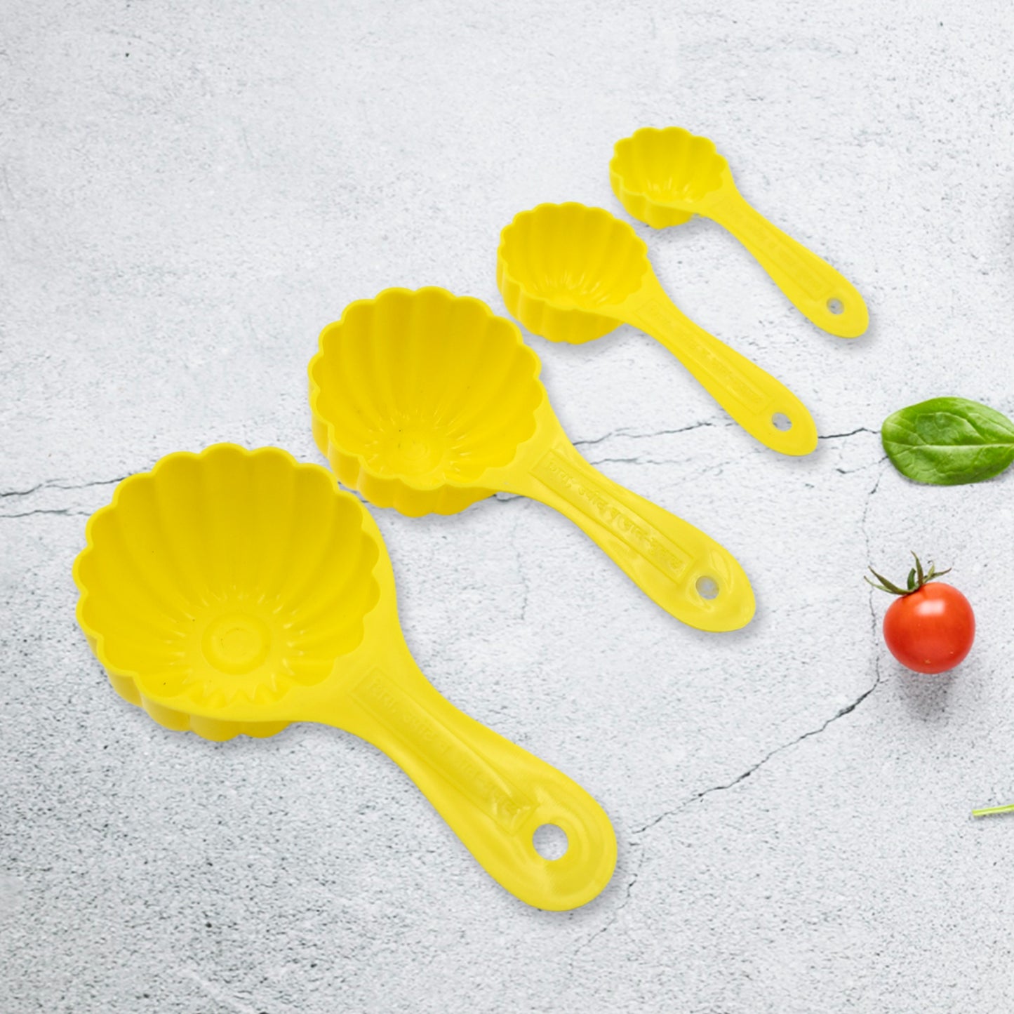 Plastic Kitchen Tool Mould  Ladoo Mould Spoon Ladoo Making Spoon Set For Kitchen Multipurpose Plastic Ladoo Mold For Making Different Variety Of Ladoo (4 Pcs Set) - Happy Price - Image 3