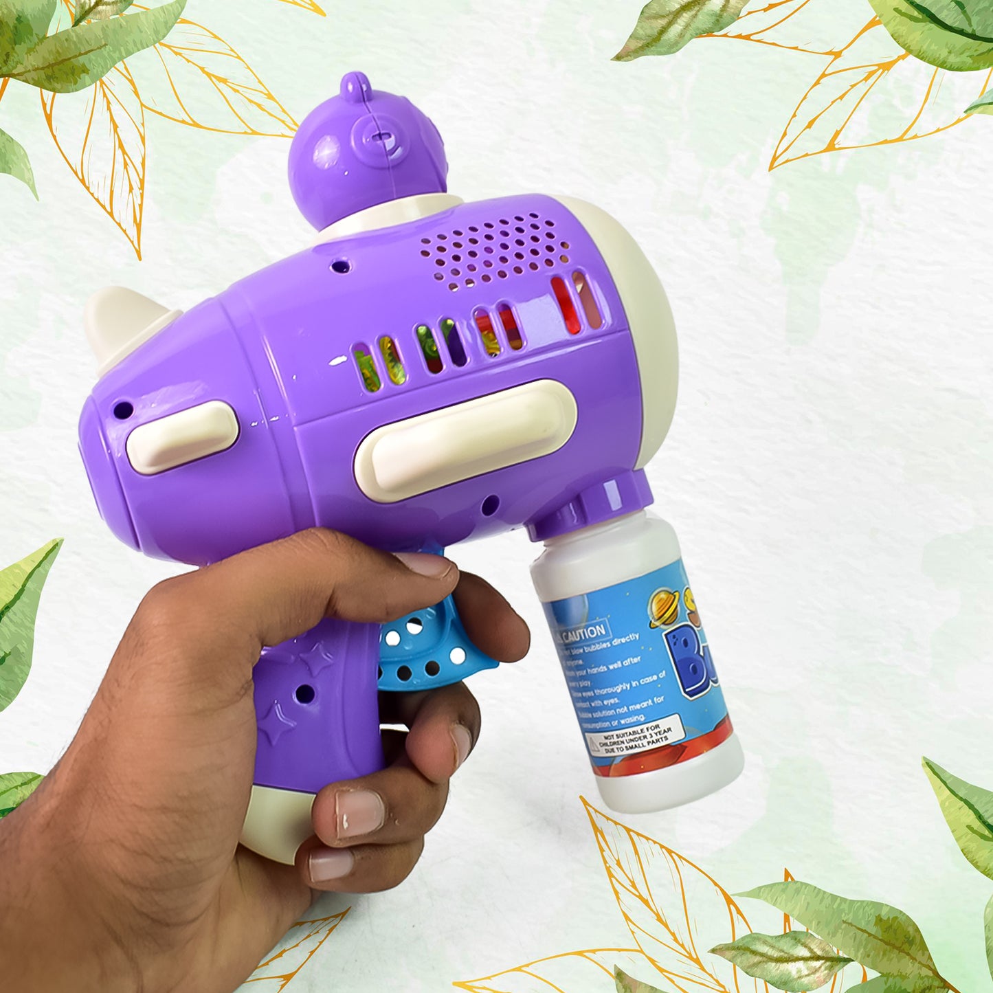 Space Bubble Gun Toy For Kids (With Solution) - Happy Price - Image 4