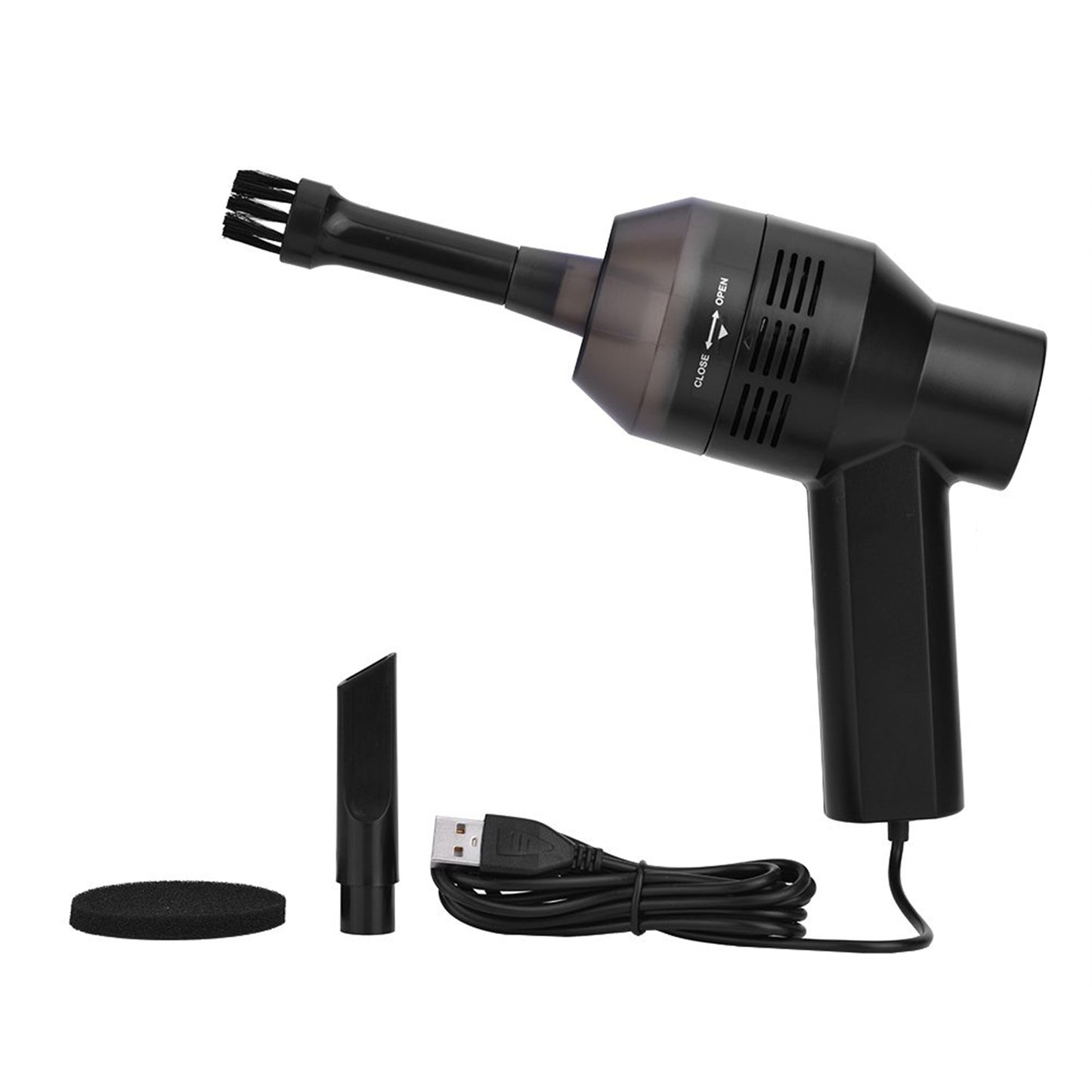 Mini Portable USB Vacuum Cleaner for Desks & Keyboards (1 Pc) - Happy Price - Image 2